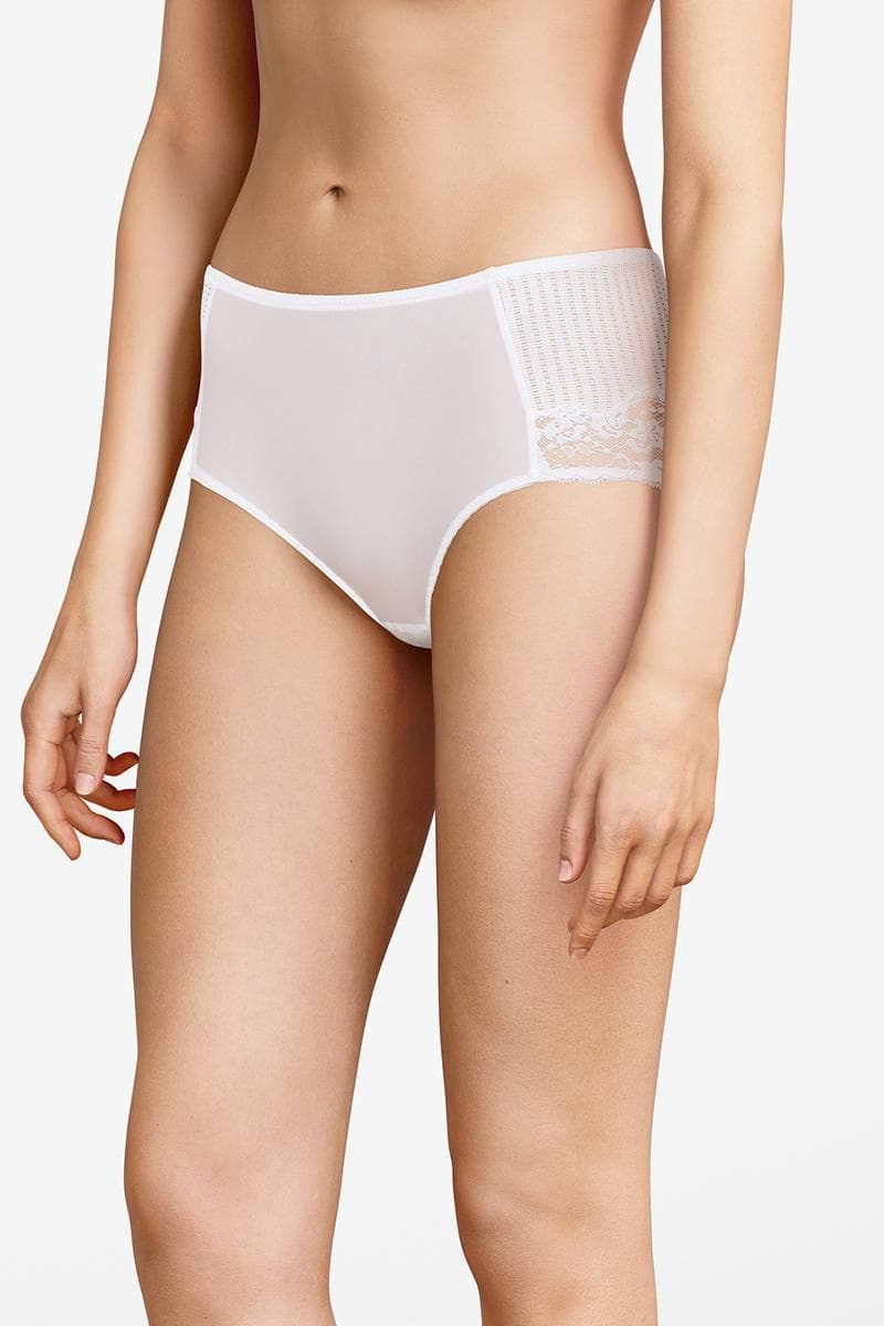 Trosa med hög midja - Blanc