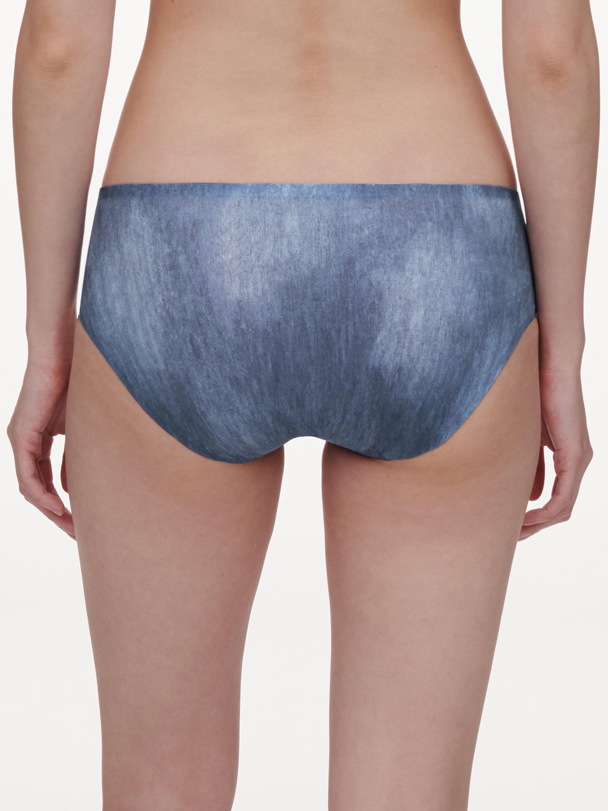 Shorty - Denim Blue Print