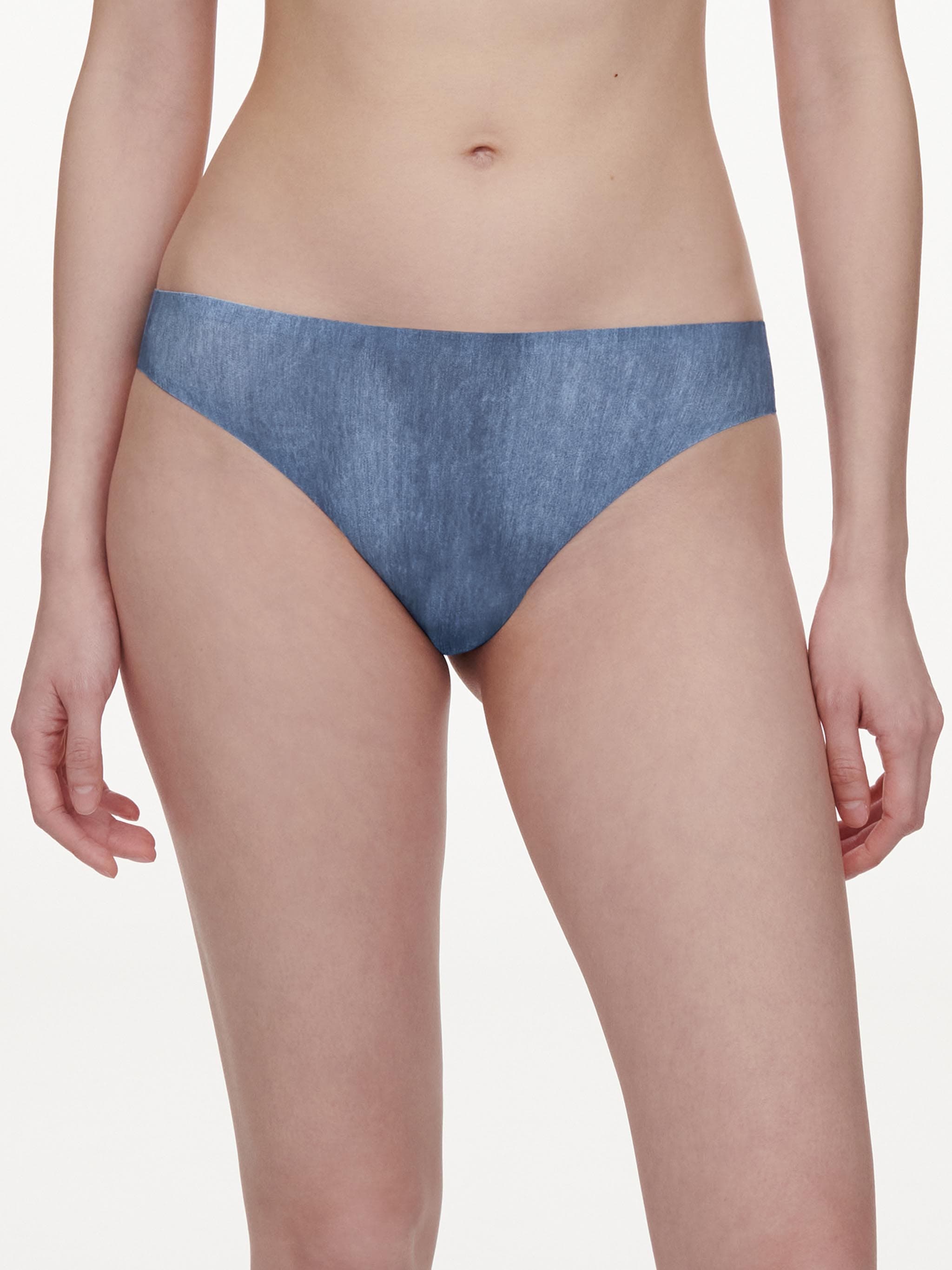 String - Denim Blue Print