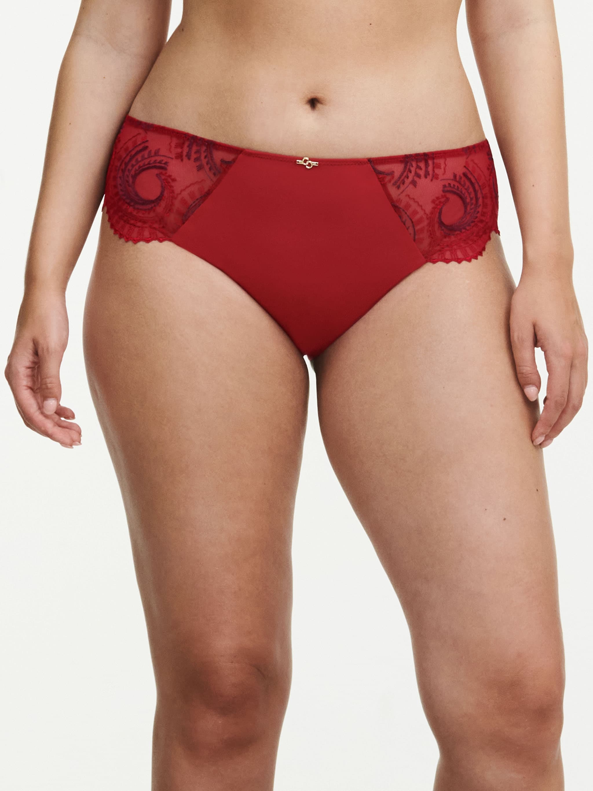 Slip sgambato - Passion Red