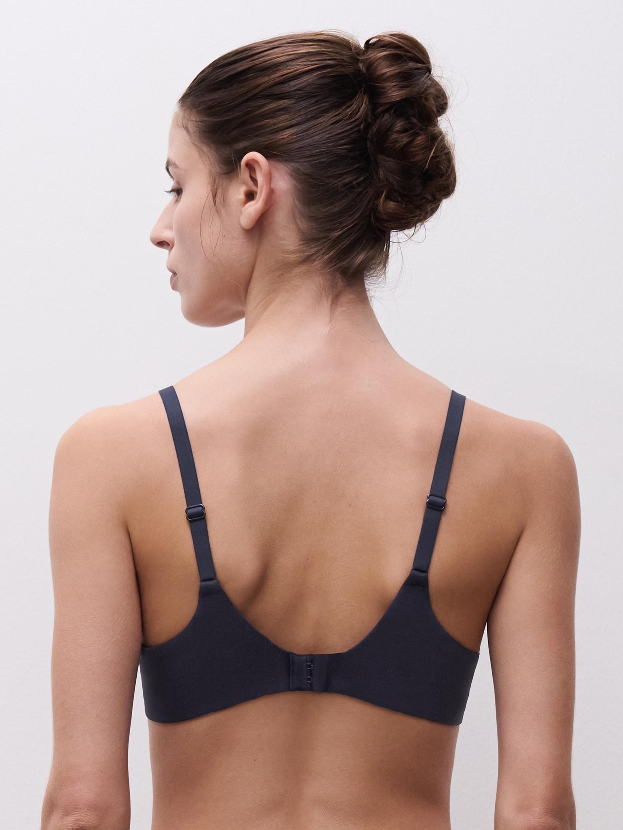 Reggiseno con ferretto coppe morbide coprente - Bleu Outremer