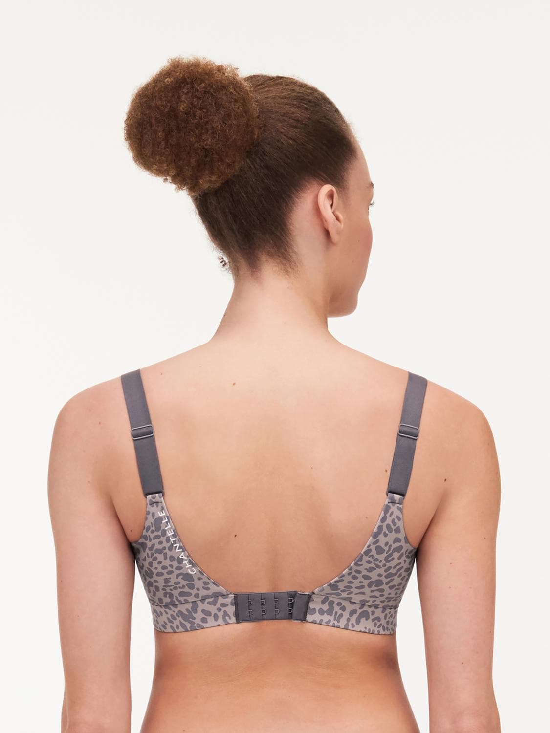 Reggiseno sportivo sostegno leggero - Leopardo Dark
