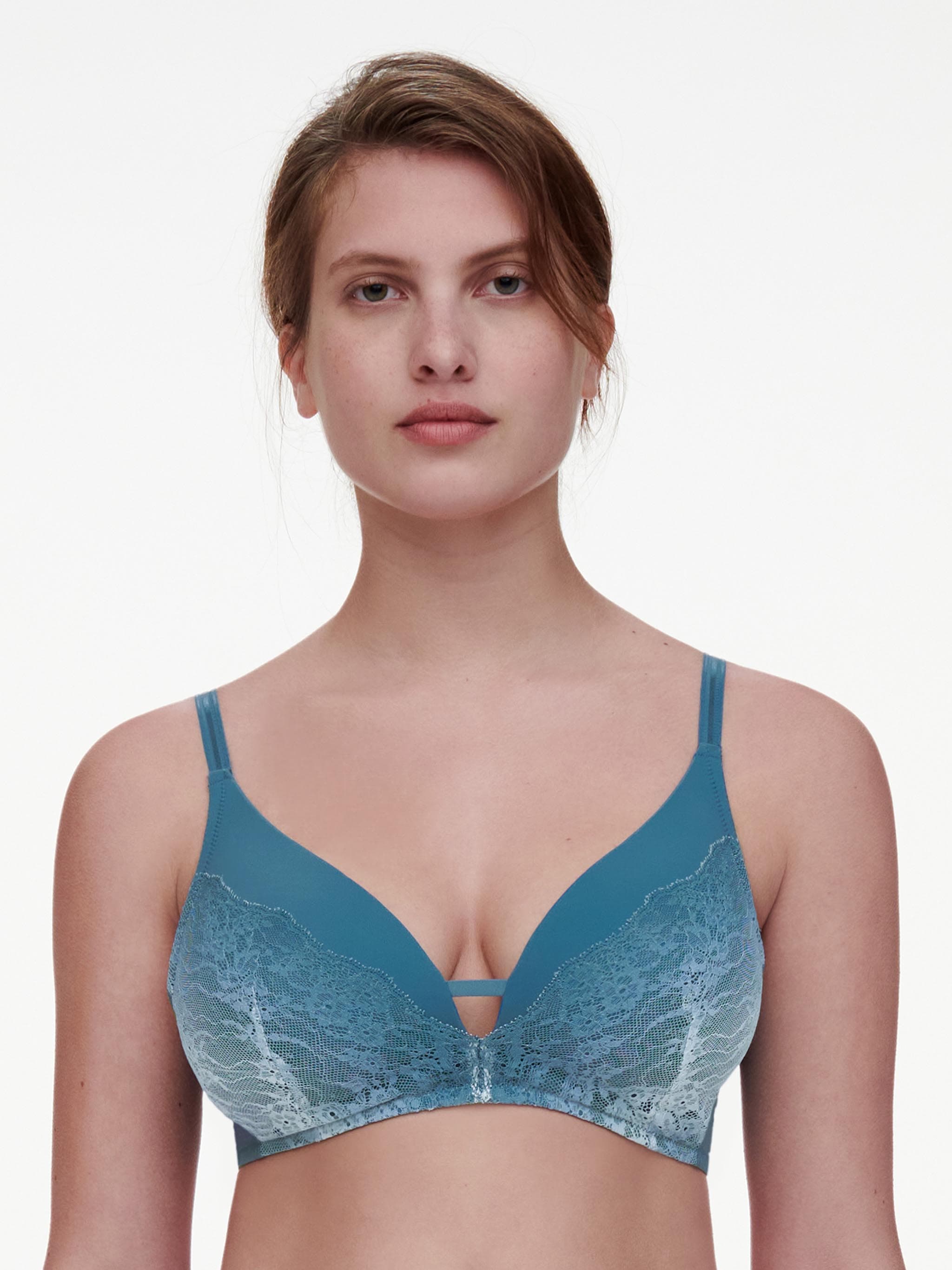 Reggiseno senza ferretto - Blu Petrolio Gradient