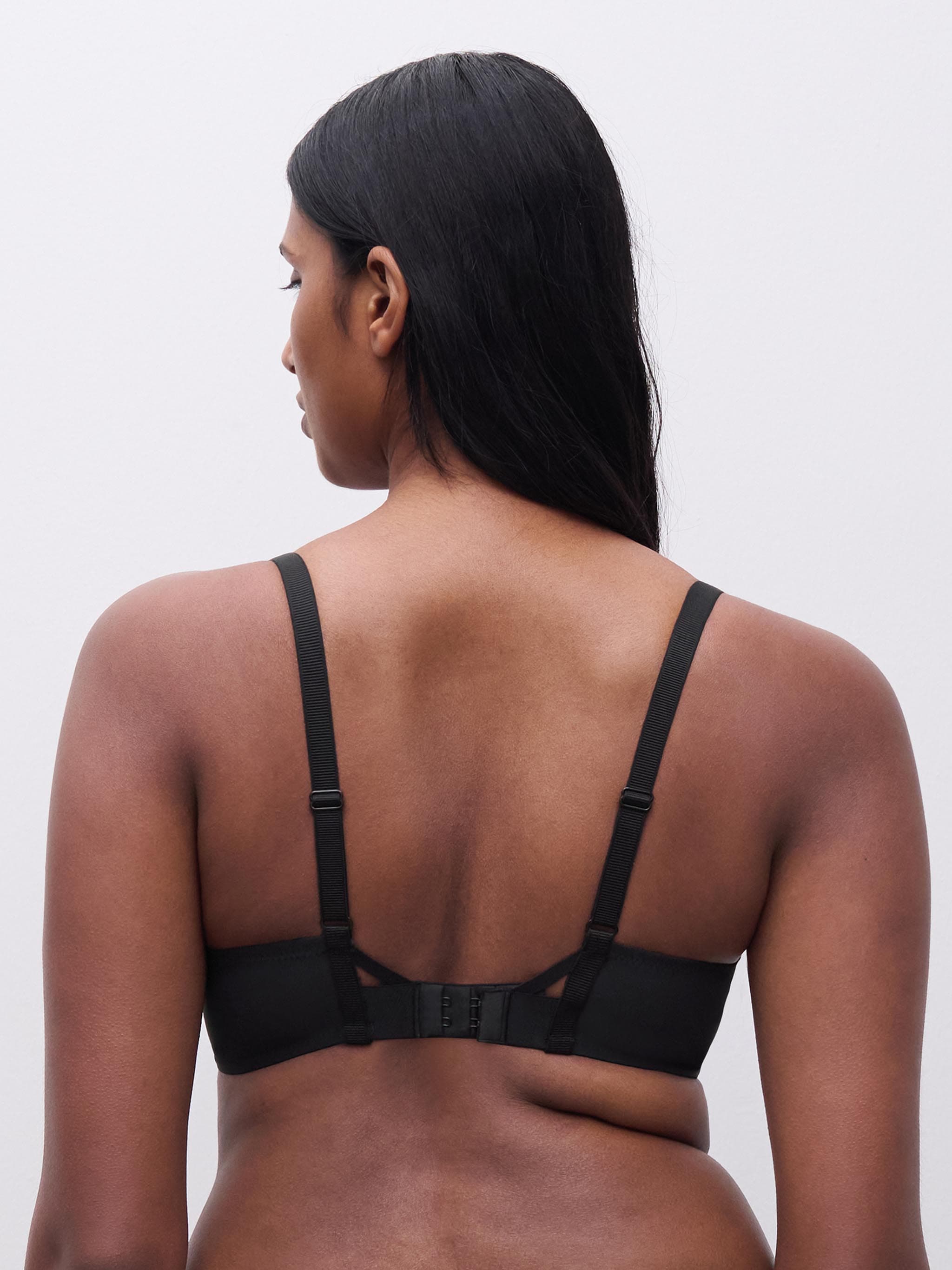 Reggiseno con ferretto coprente - Nero