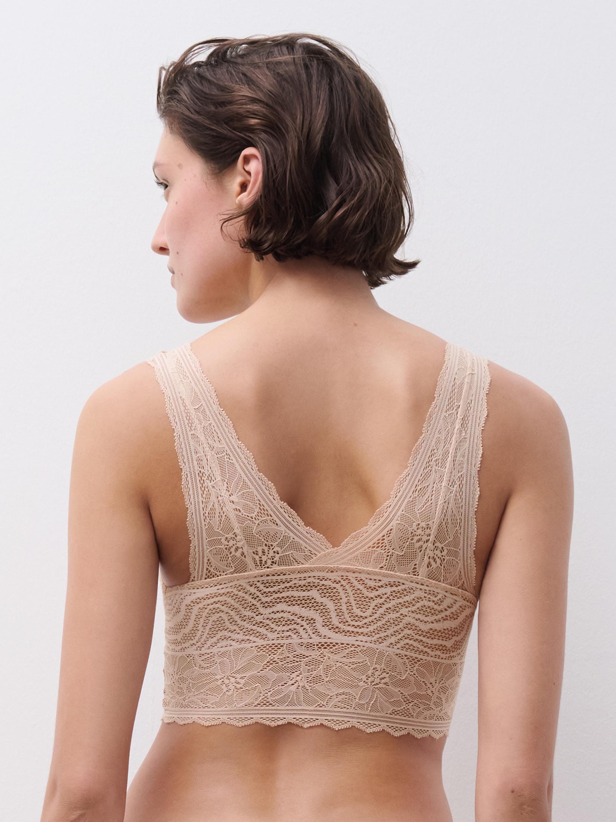 Reggiseno mousse senza ferretto - Beige doré