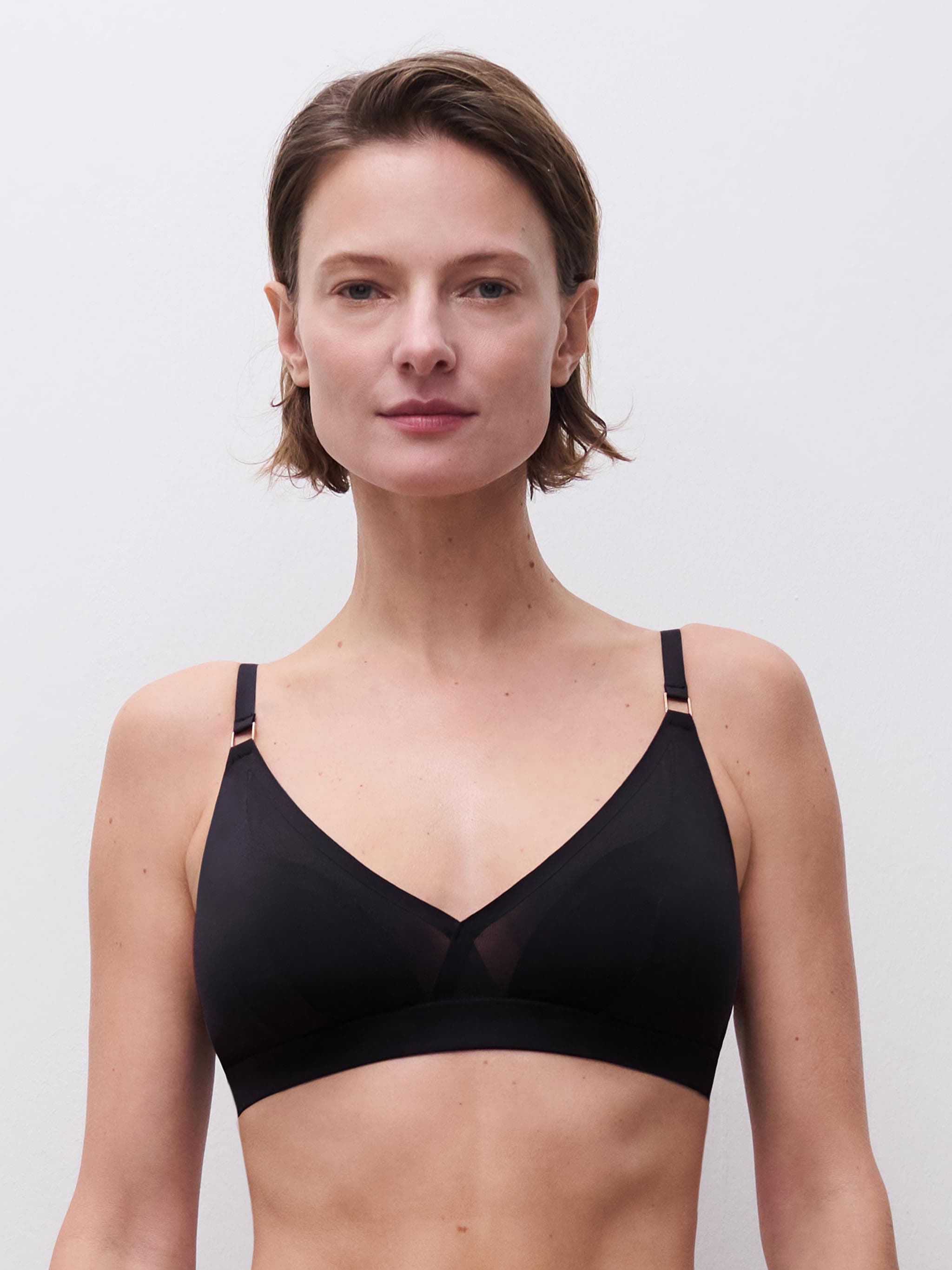 Triangel bh zonder beugel - Black