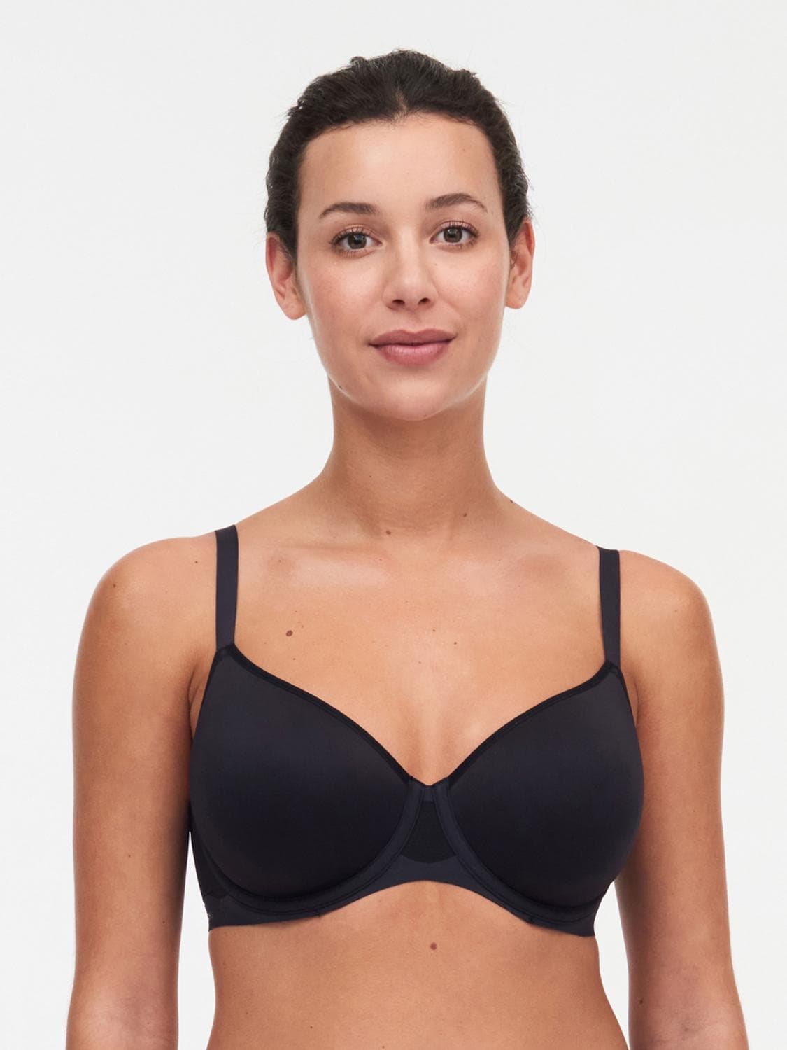 Bedekkende spacer bh - Black