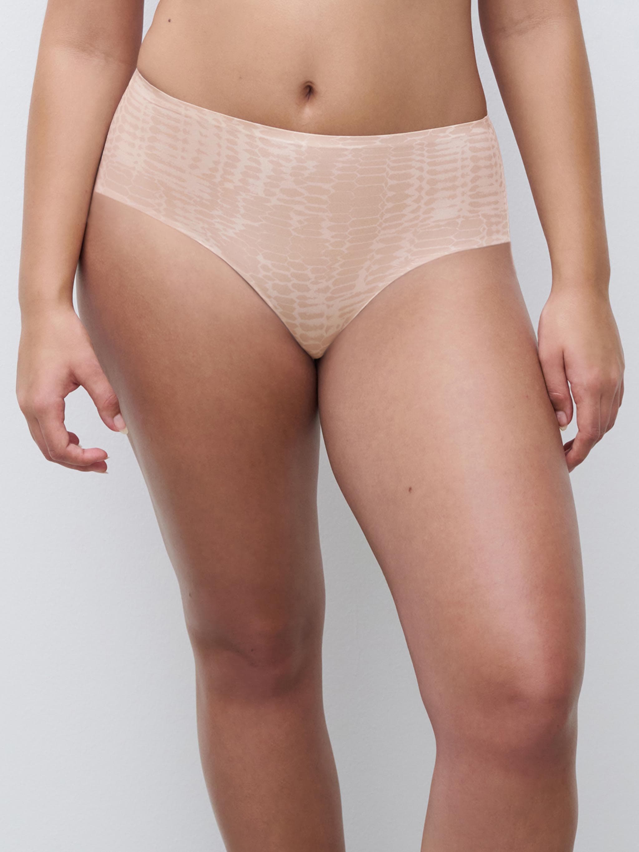 String met hoge taille - Light Snake Print