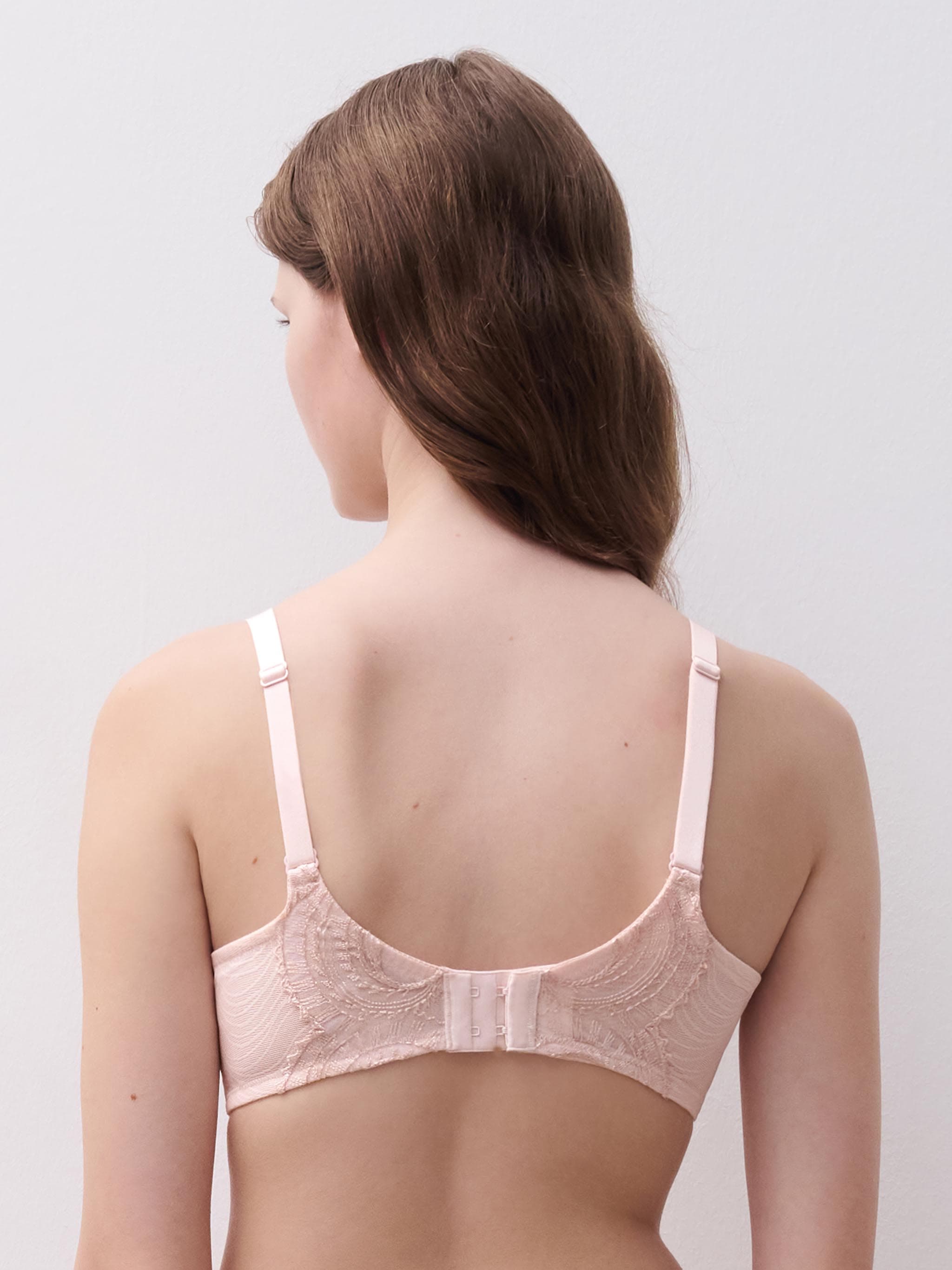 Voorgevormde plunge bh - Taffeta Pink