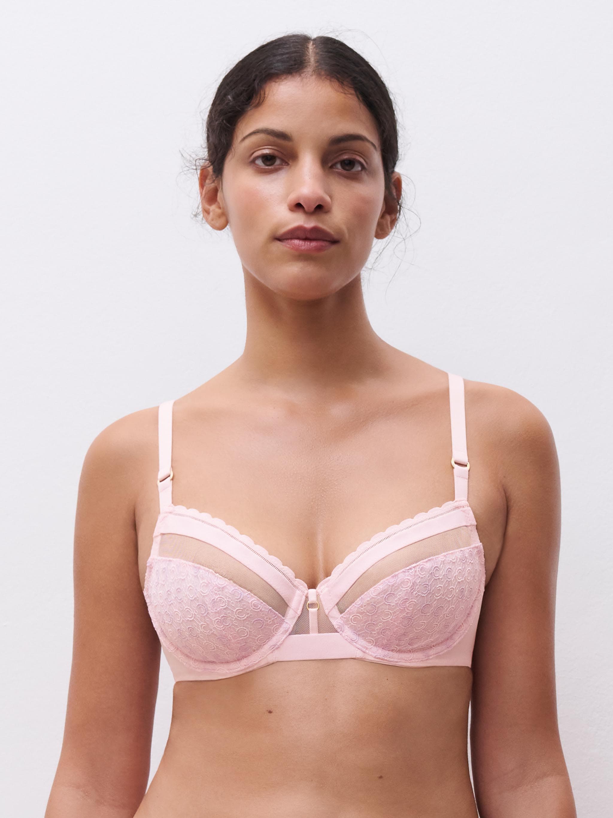 Bedekkende beugelbh - Nymphea Pink / Lavender