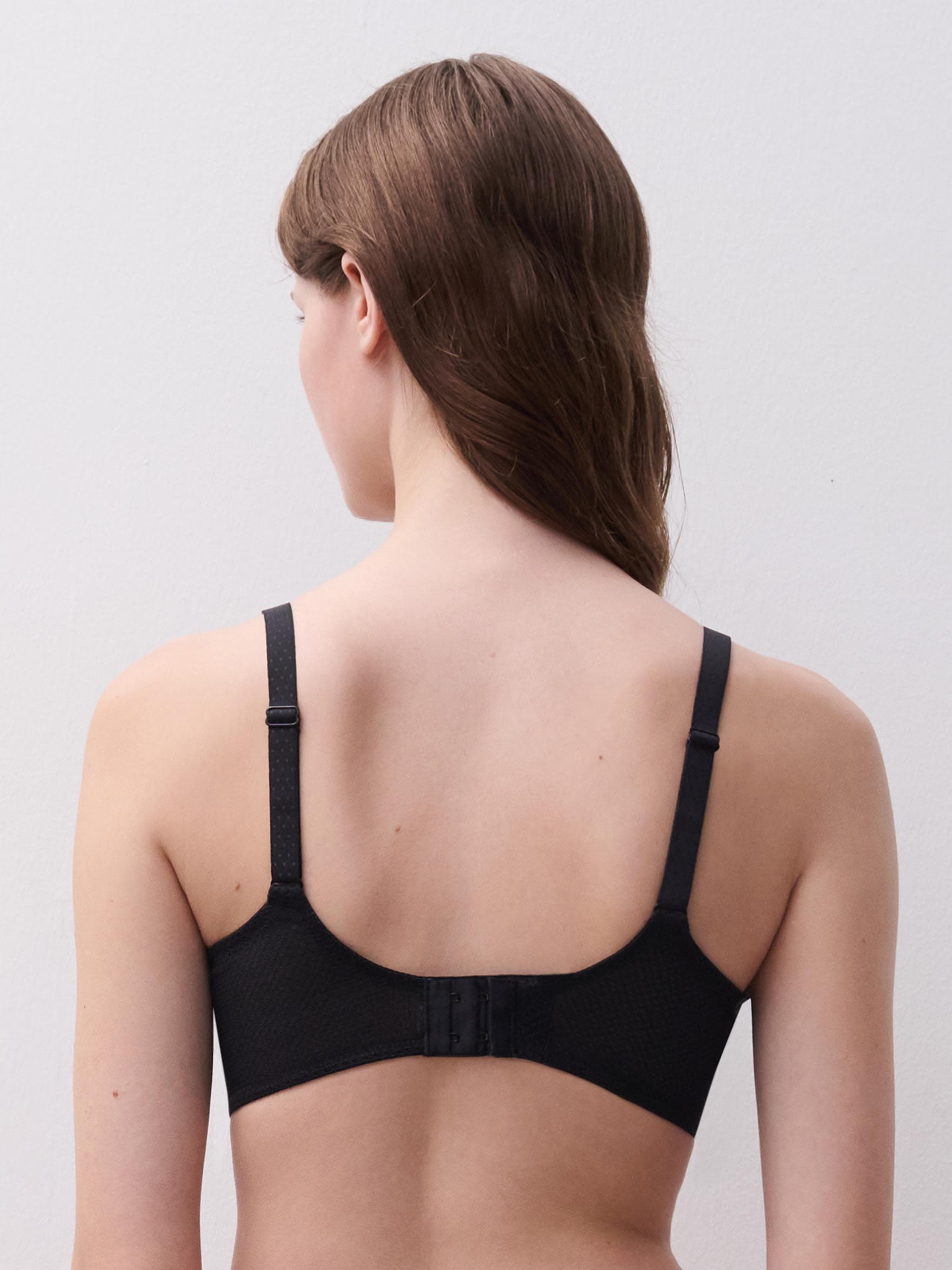 Triangel bh zonder beugel - Black