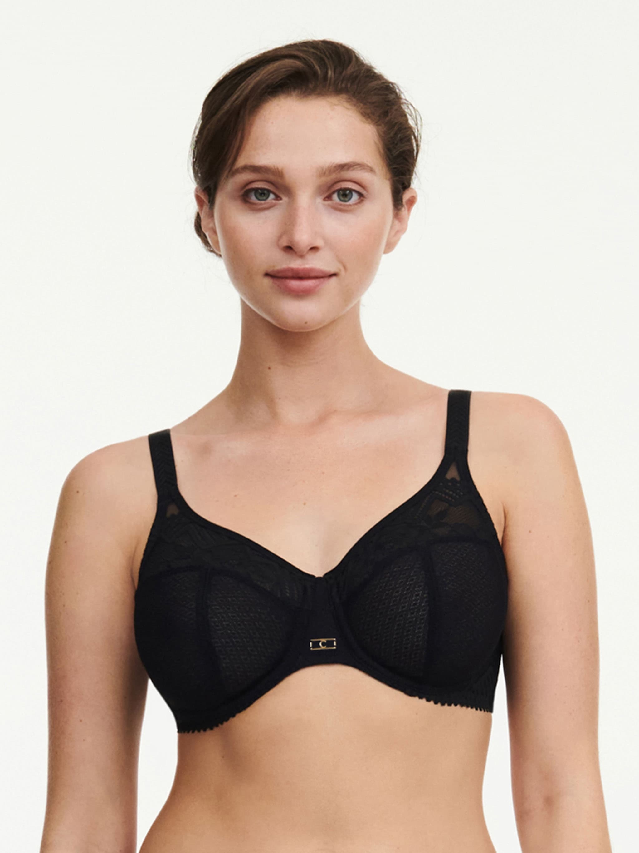 Bedekkende beugelbh - Black