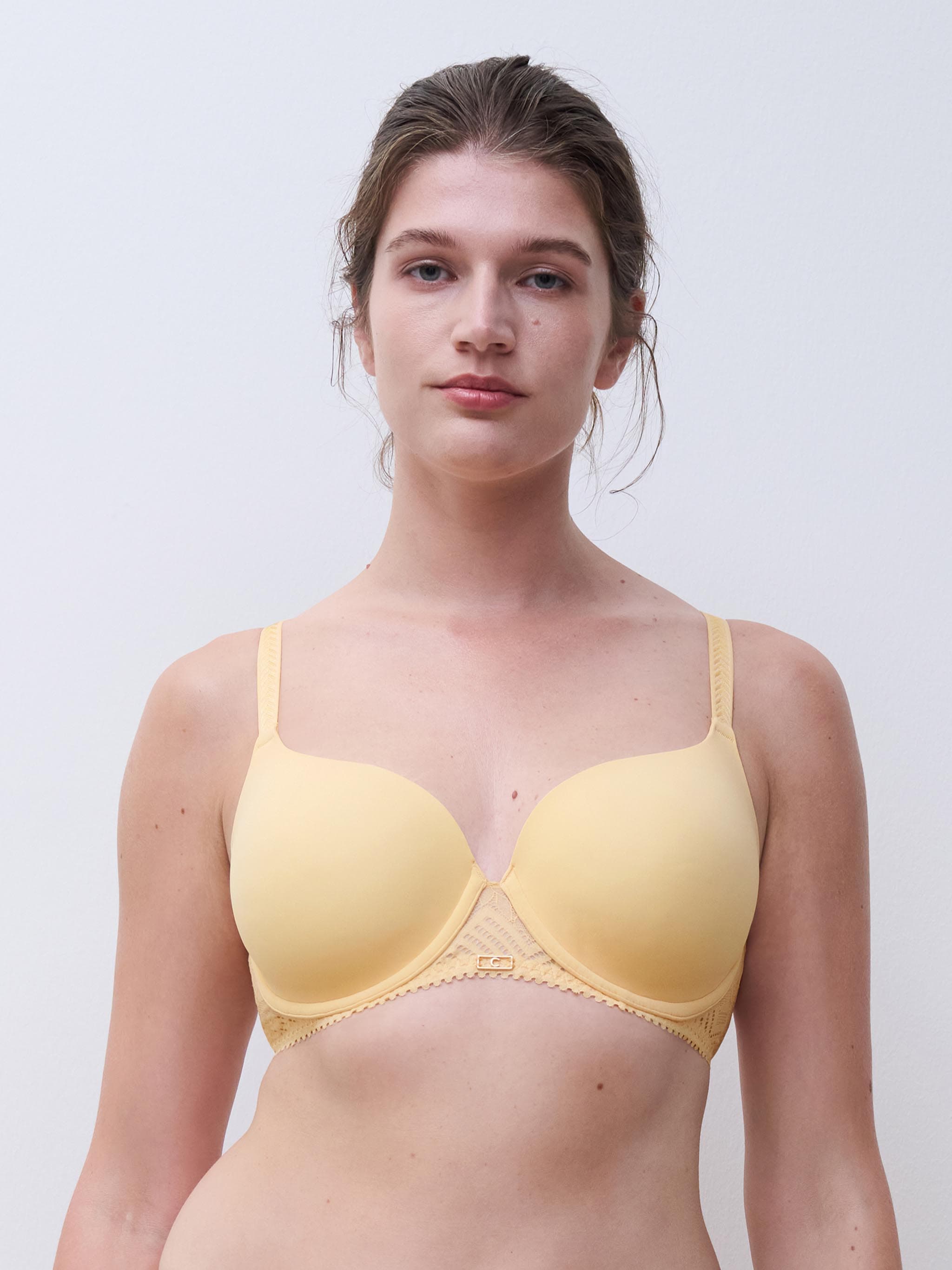 Bedekkende voorgevormde bh - Sunflower Yellow