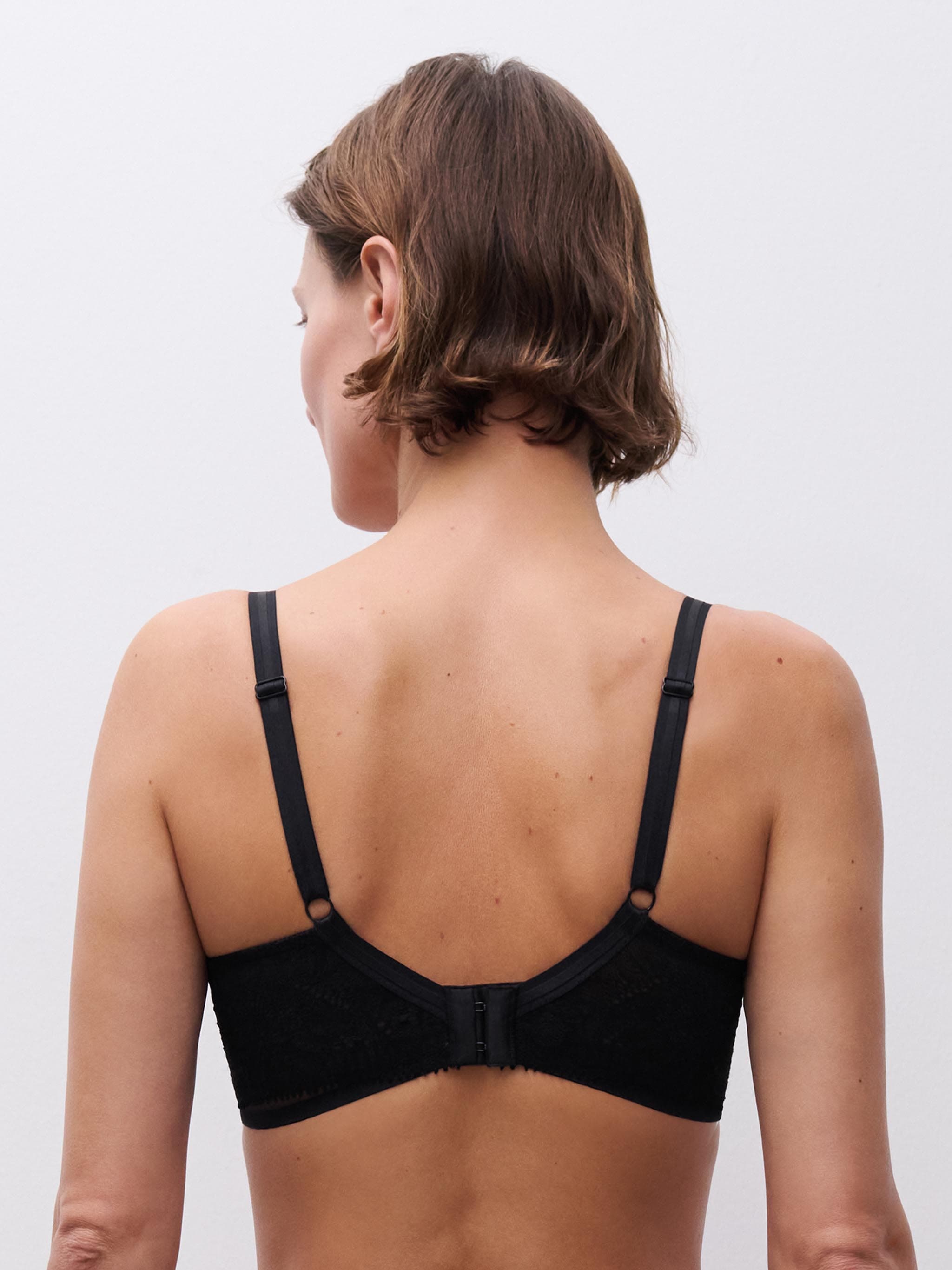 Bedekkende memory bh - Black