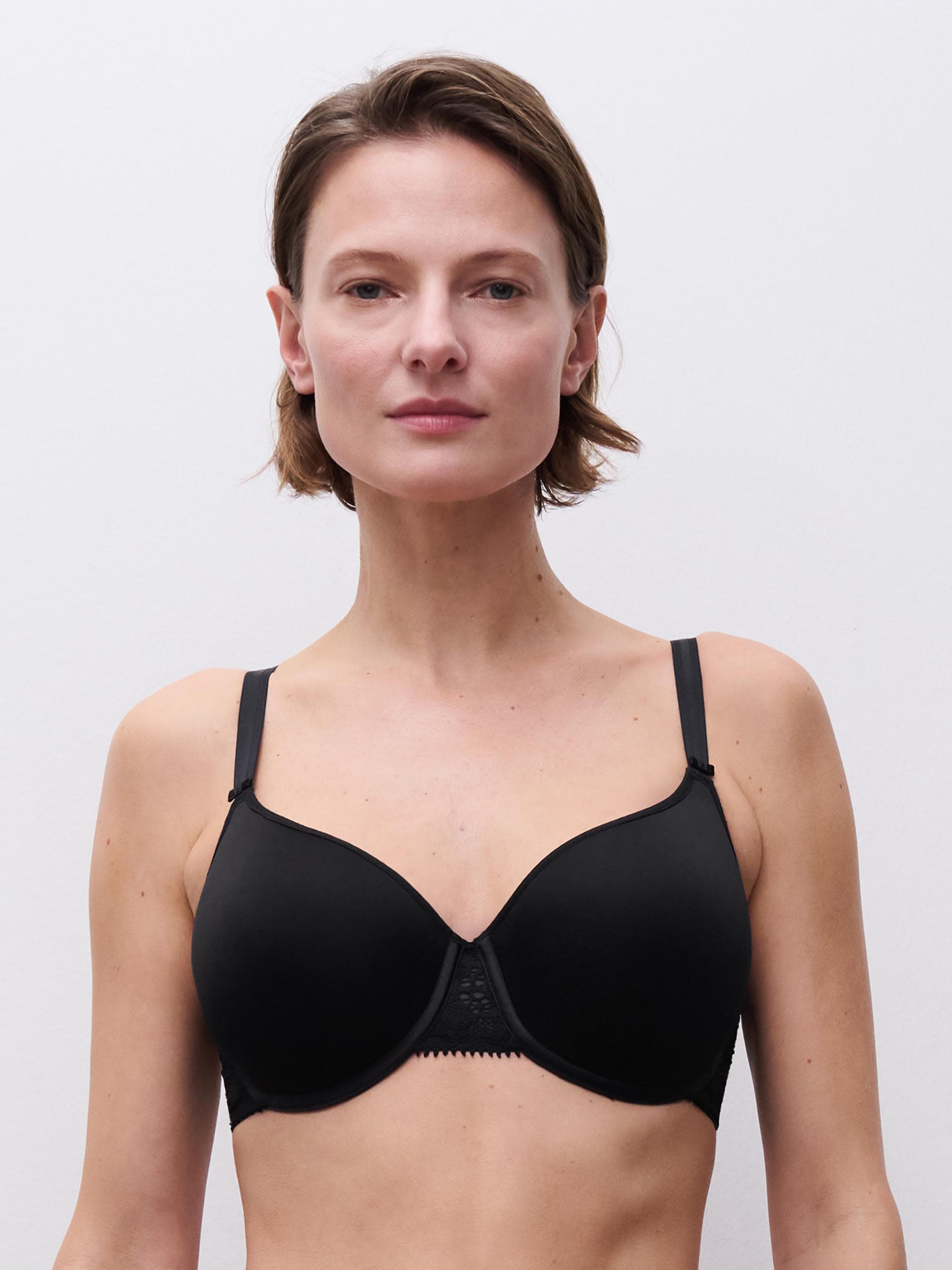 Bedekkende memory bh - Black