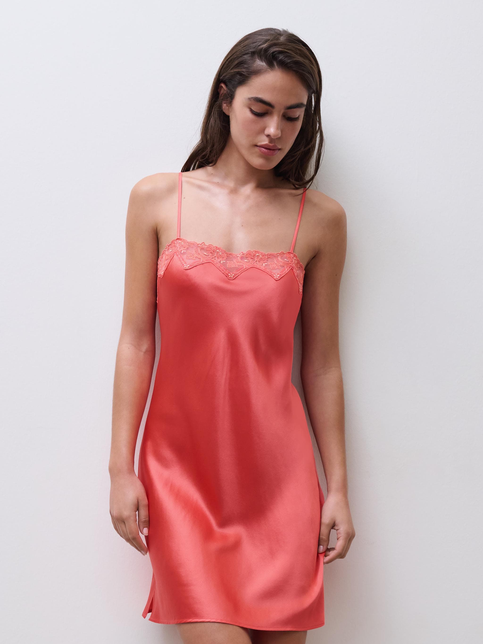 Babydoll - Koraal / Zonnebloem geel