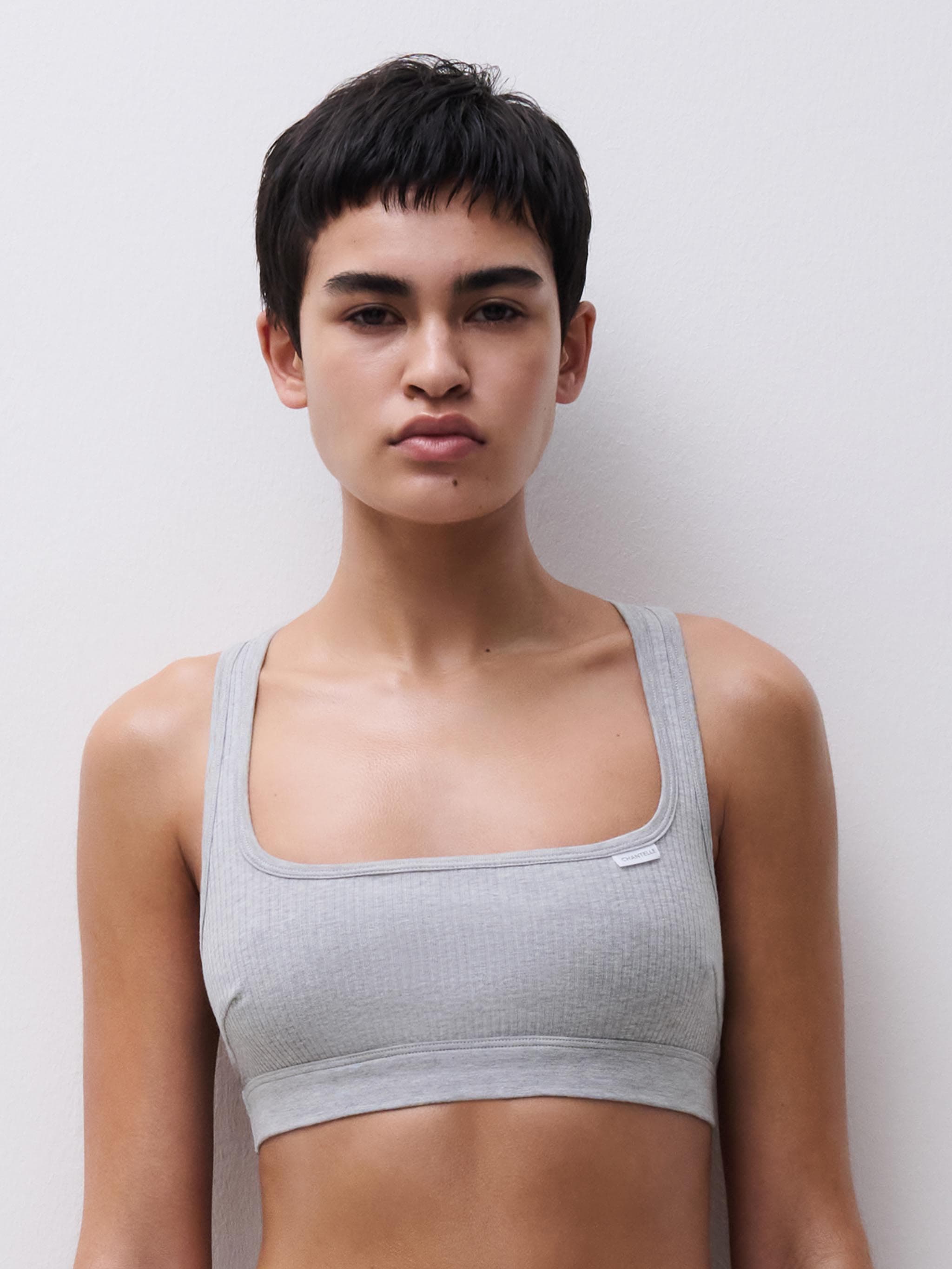 Bralette - Heidegrijs