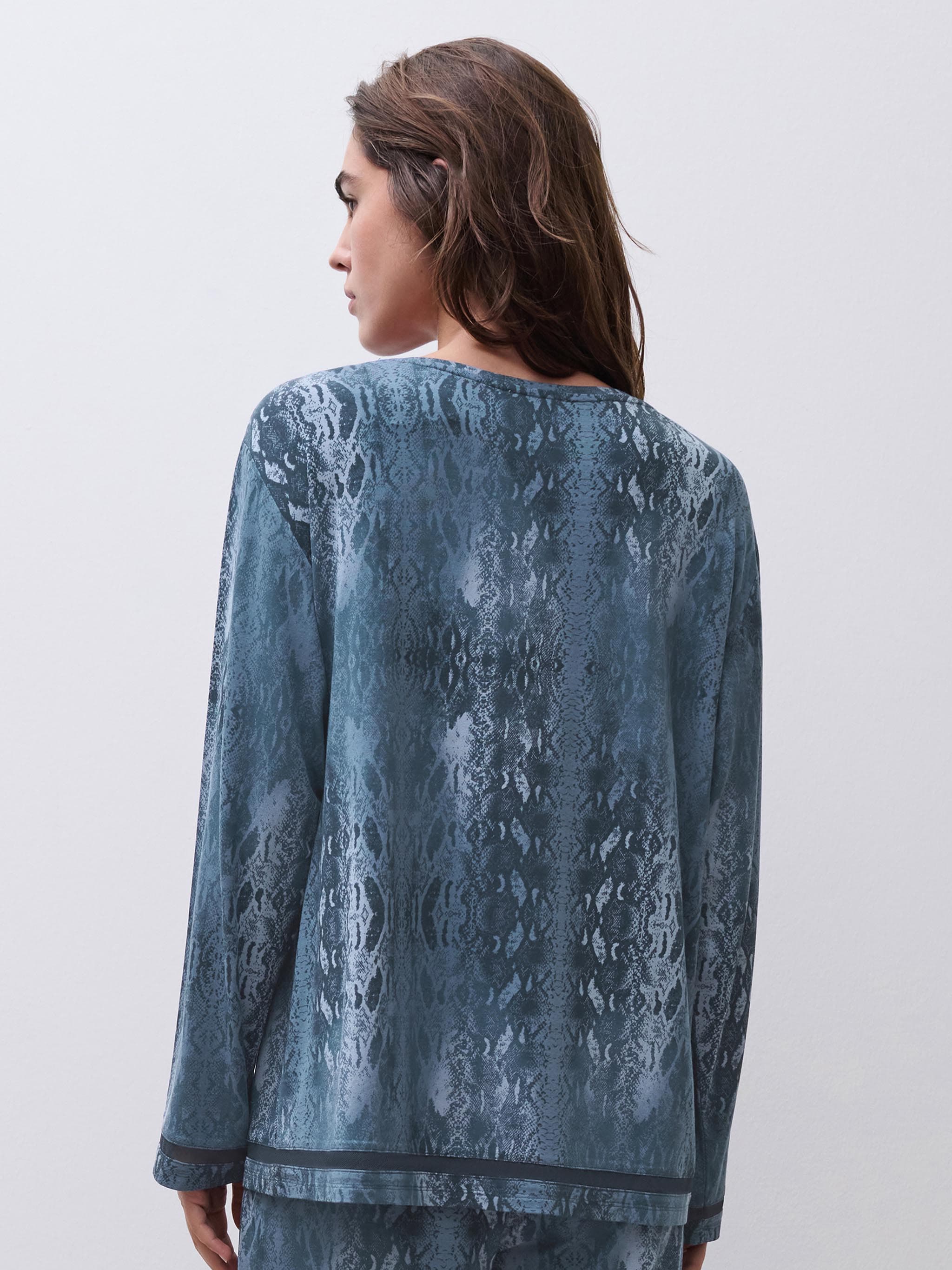 T-shirt met lange mouwen - Jeans snake