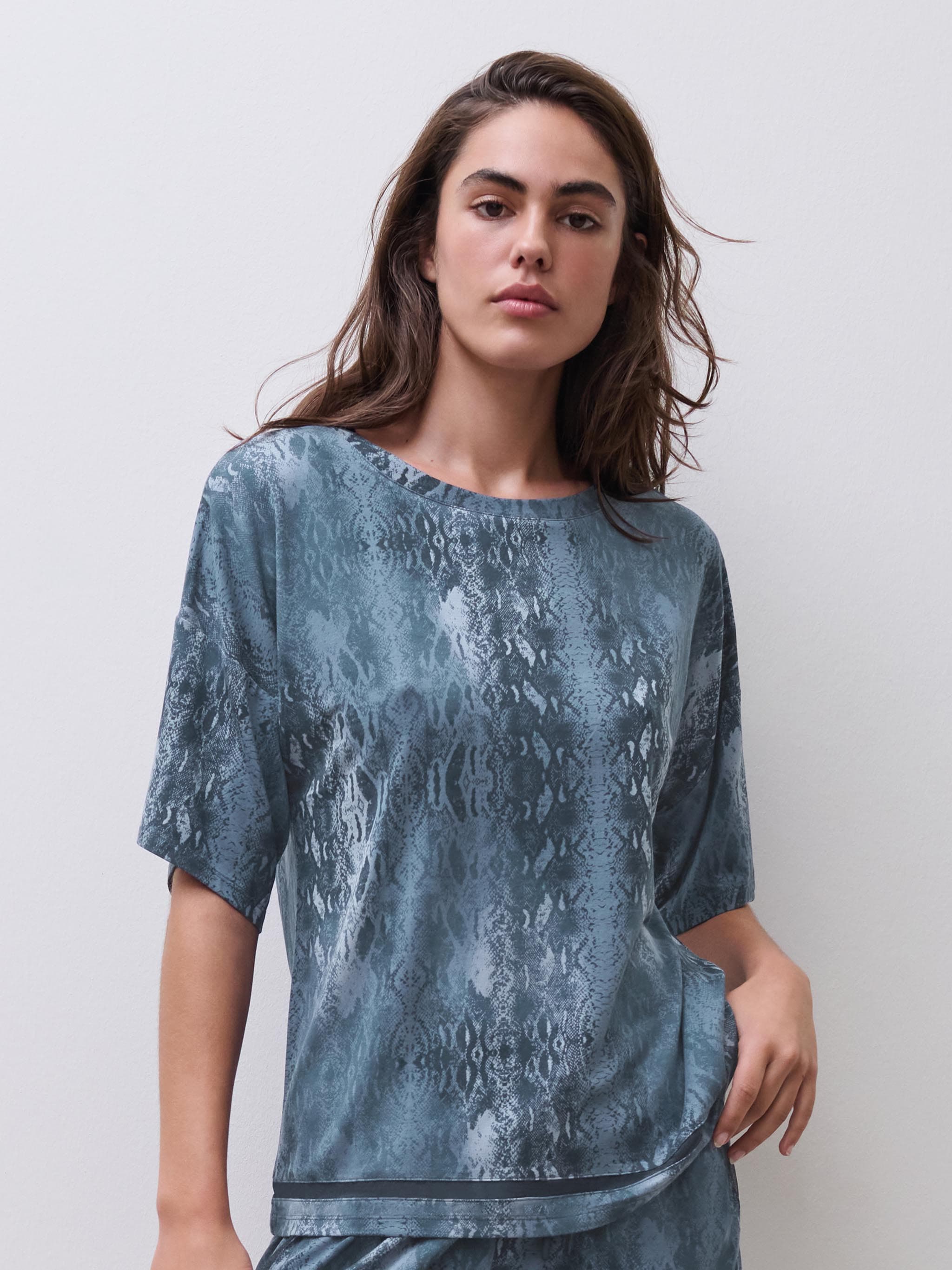 T-shirt met korte mouwen - Jeans snake