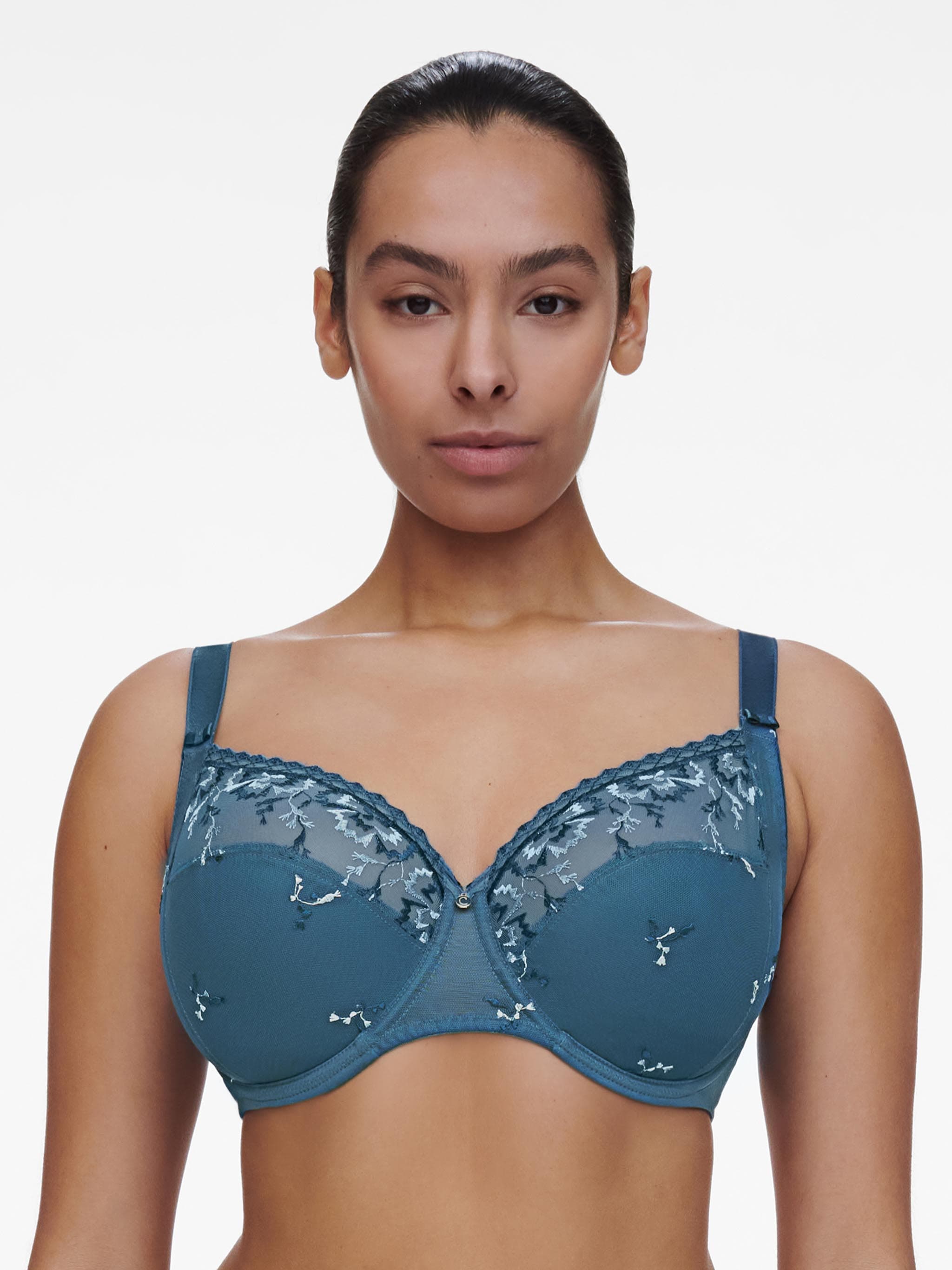 Bedekkende beugelbh - Bleu jeans camaieu
