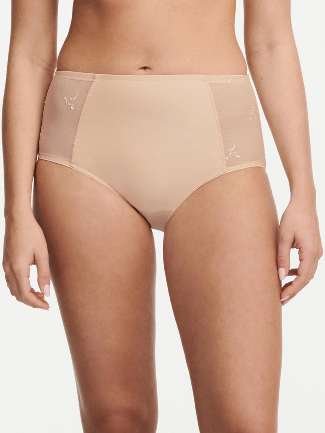 Hogetailleslip - Golden beige