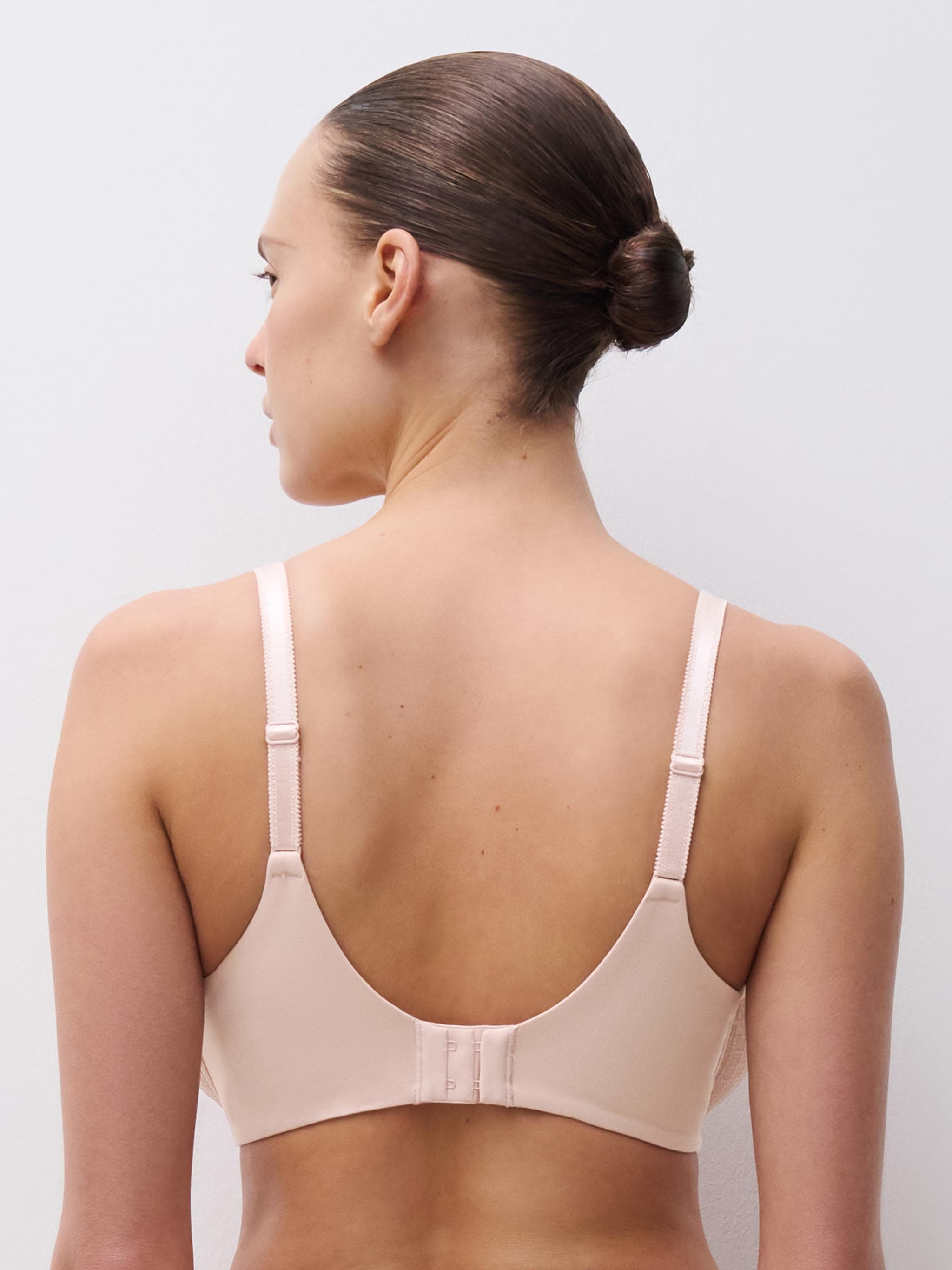 Bedekkende gladde bh - Soft Pink