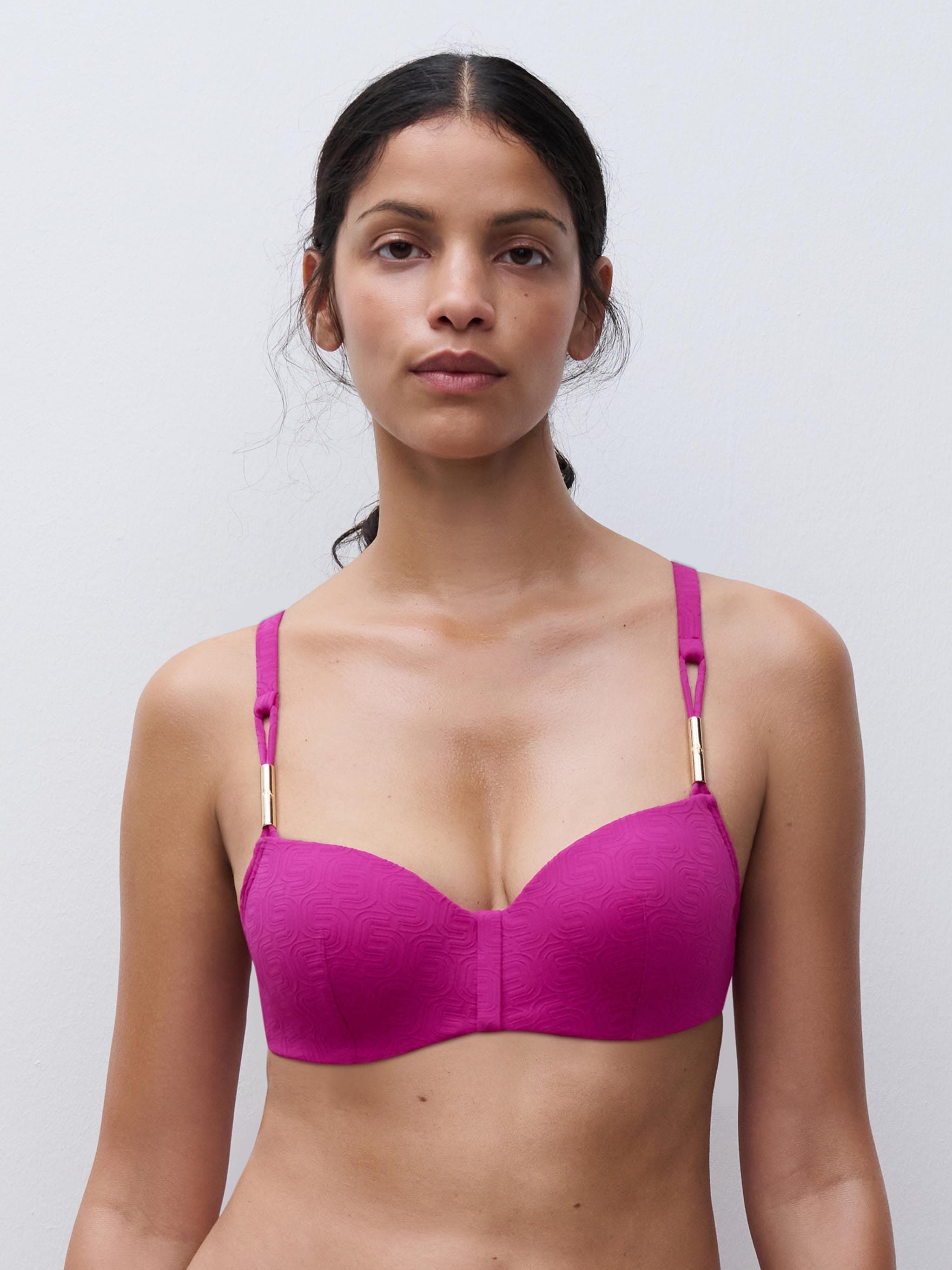 Balconette memory bh - Tyrian Fuchsia