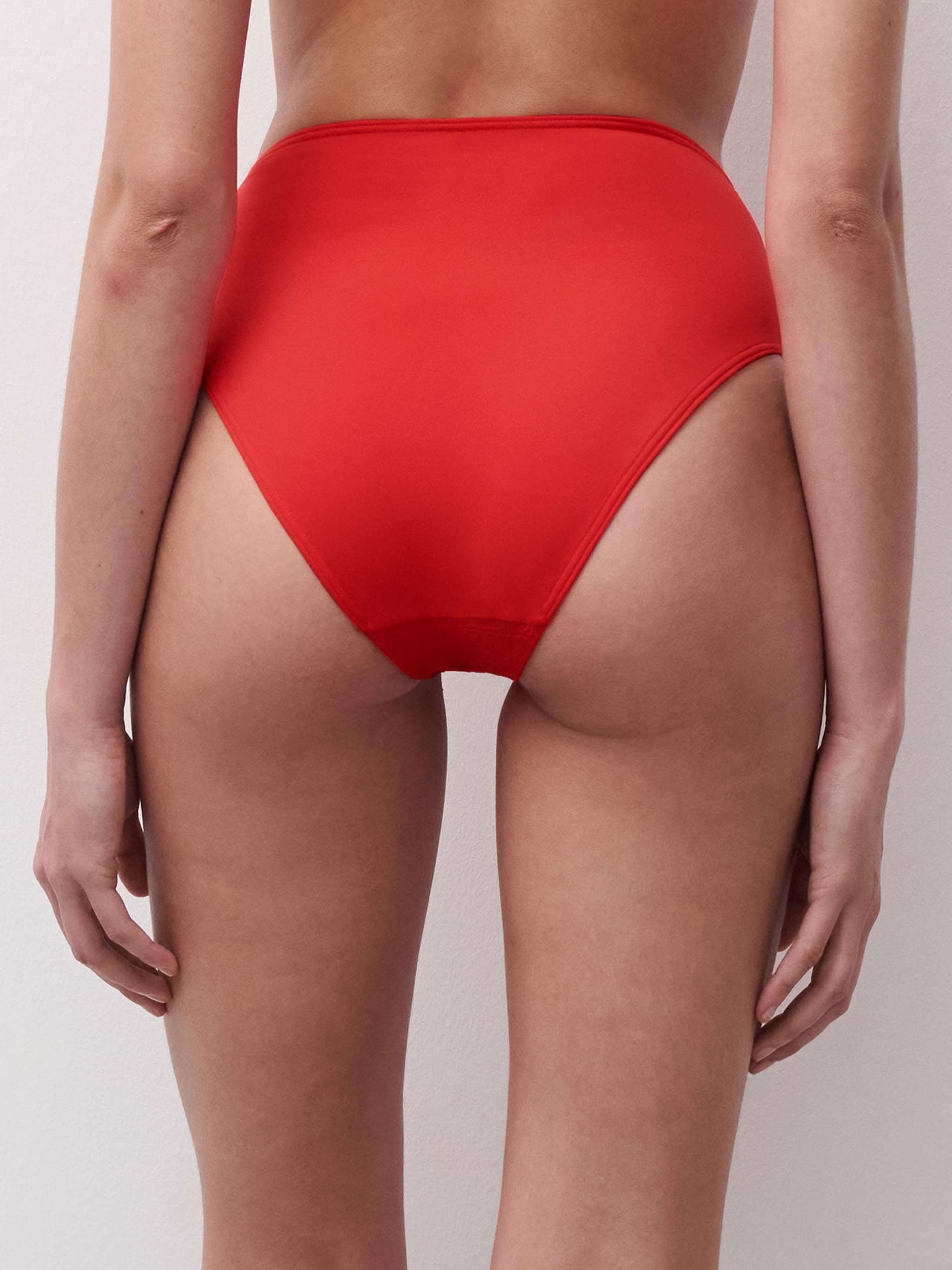 Hogetailleslip - Amazone rood