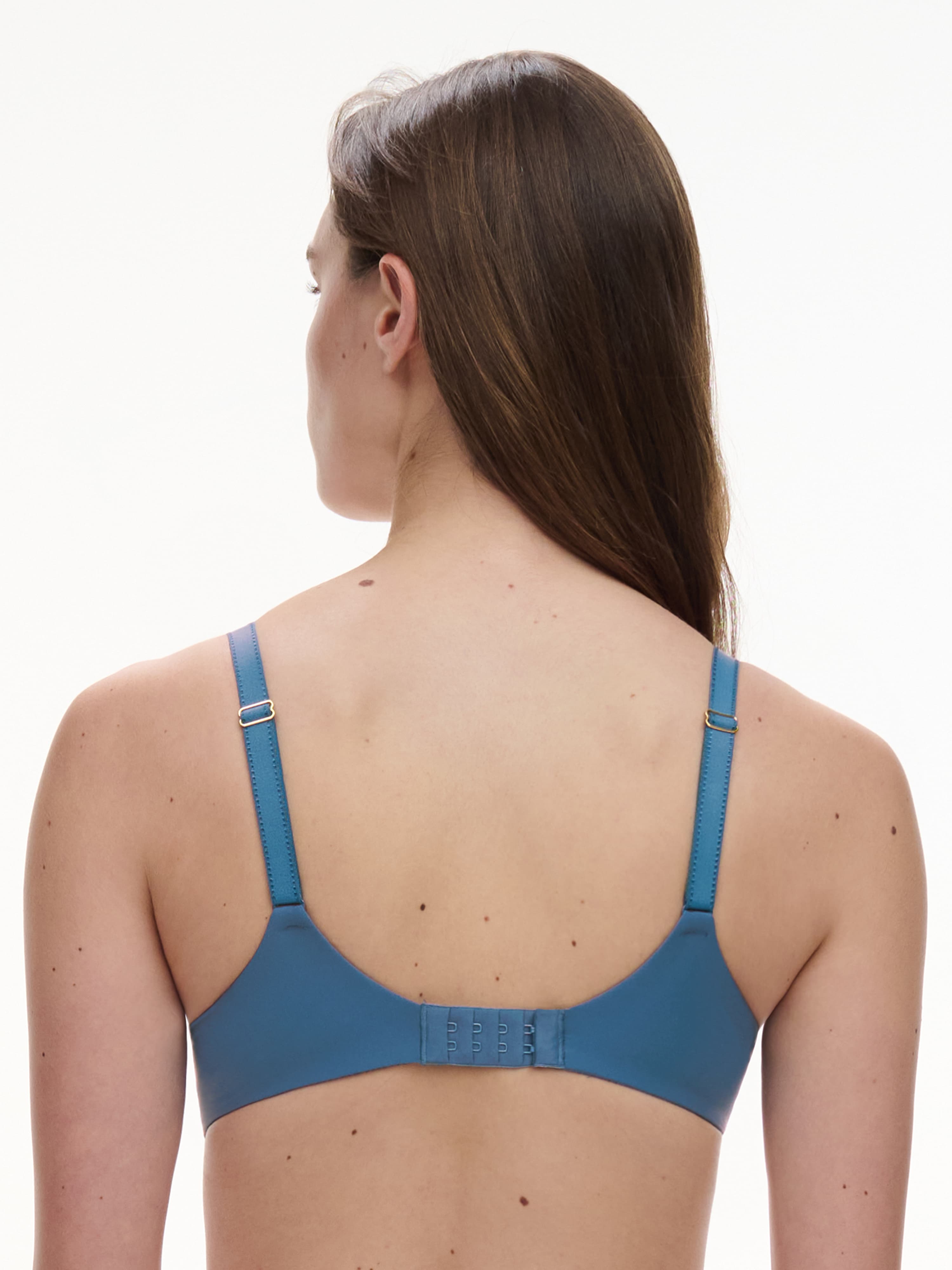 Voorgevormde plunge bh - Bleu jeans