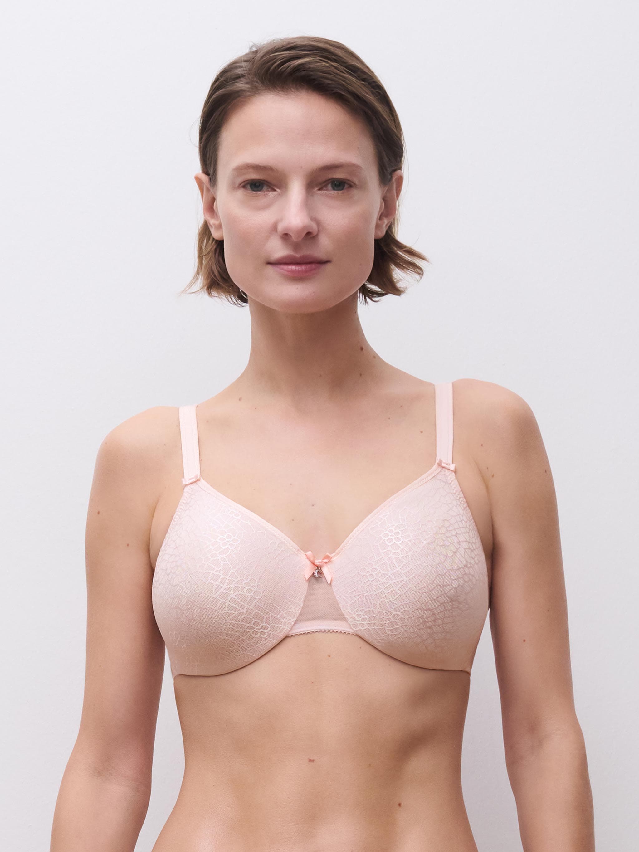 Bedekkende gladde bh - Soft Pink