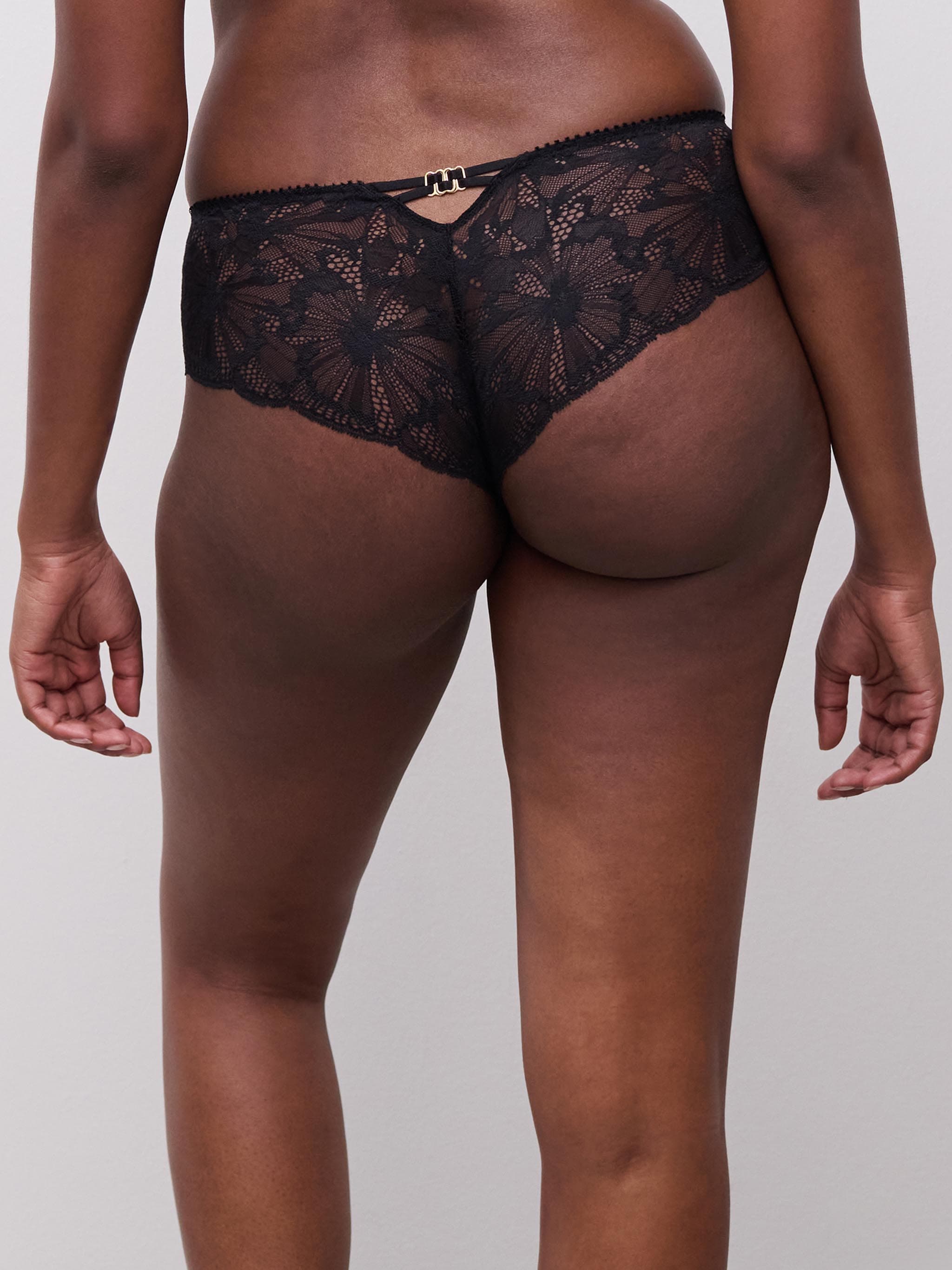 Onthullende shorty - Black