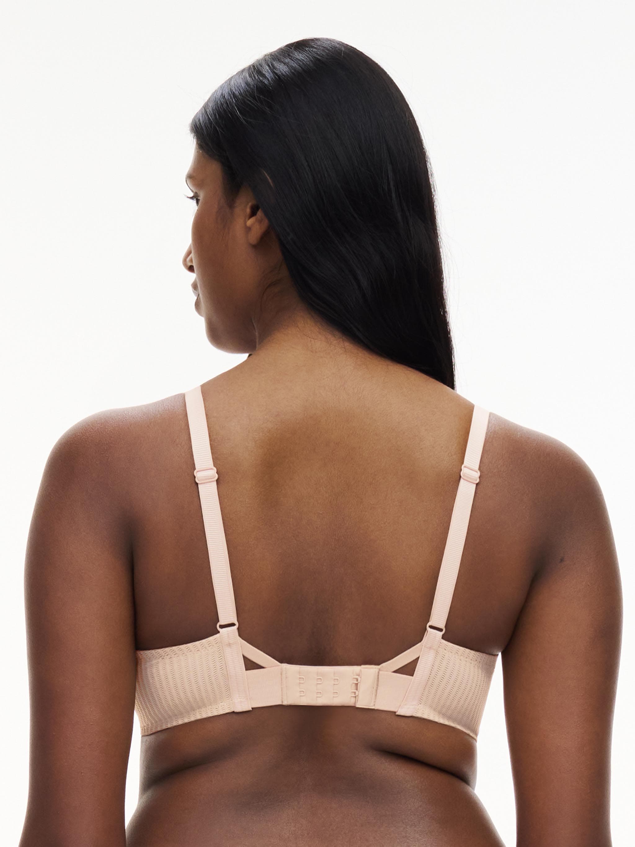 Bedekkende beugelbh - Beige / Black
