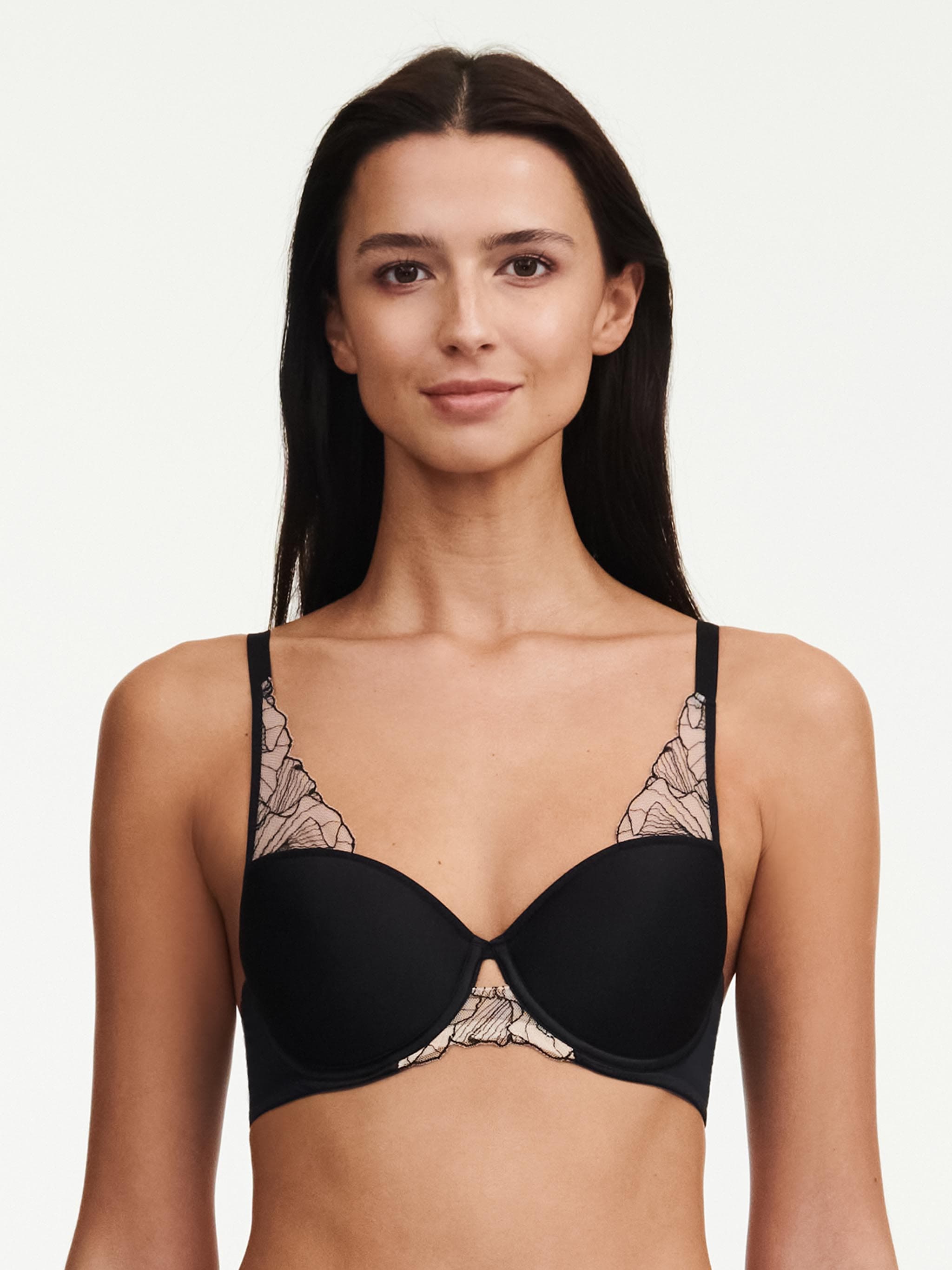 Balconette memory bh - Black / Golden Beige