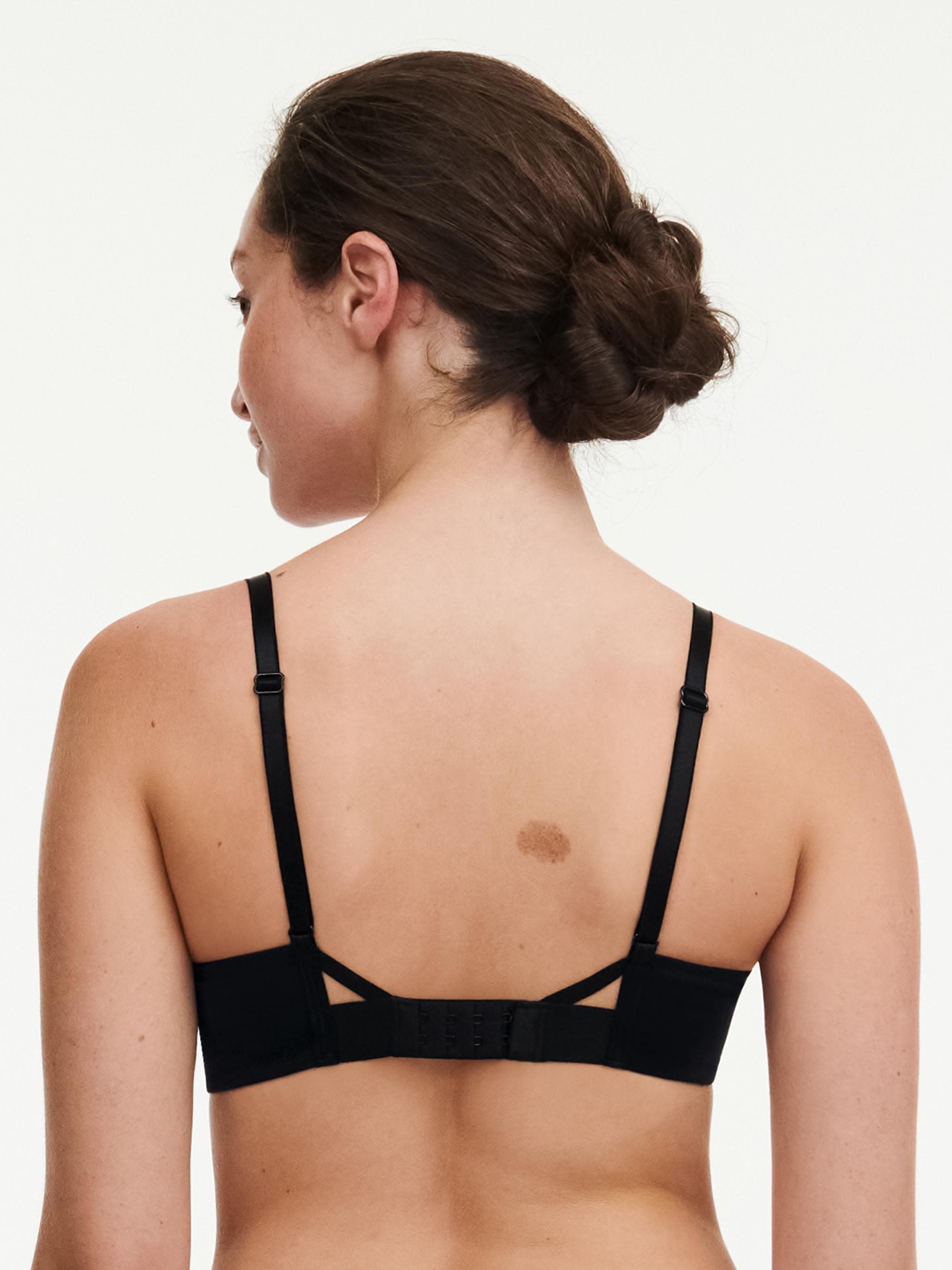 Voorgevormde décolleté beha - Black / Golden Beige