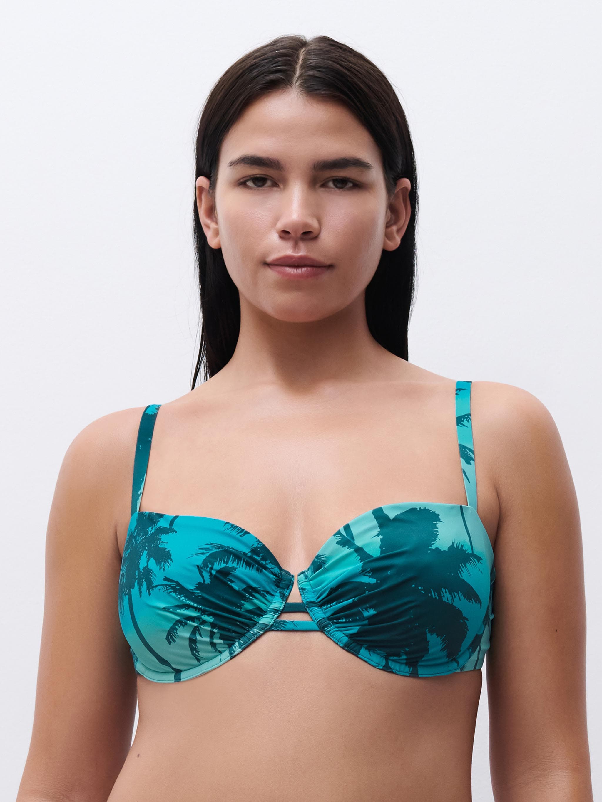 Balconette bh - Malibu Palm Print