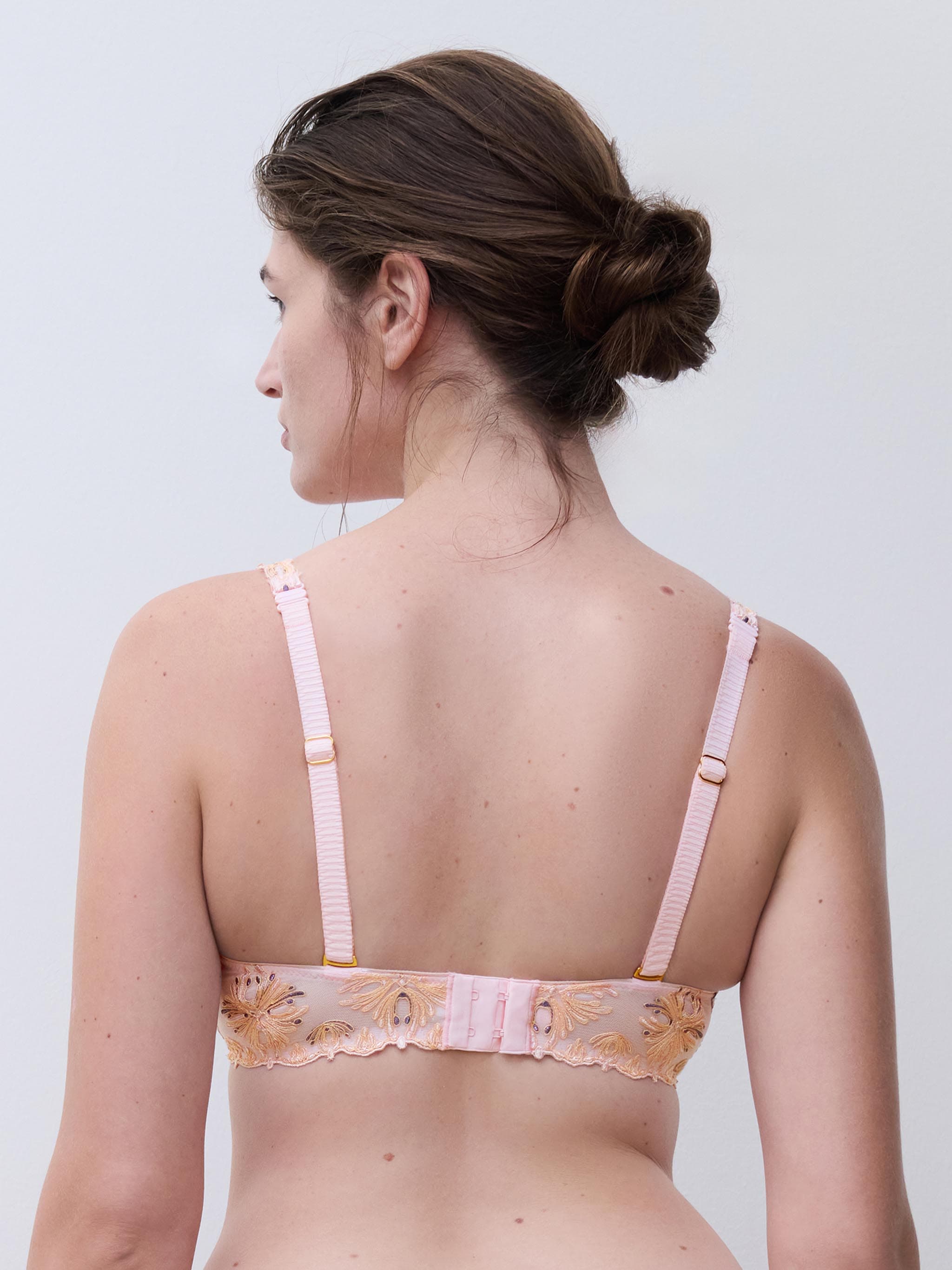 Bedekkende memory bh - Nymphea rose multicolor