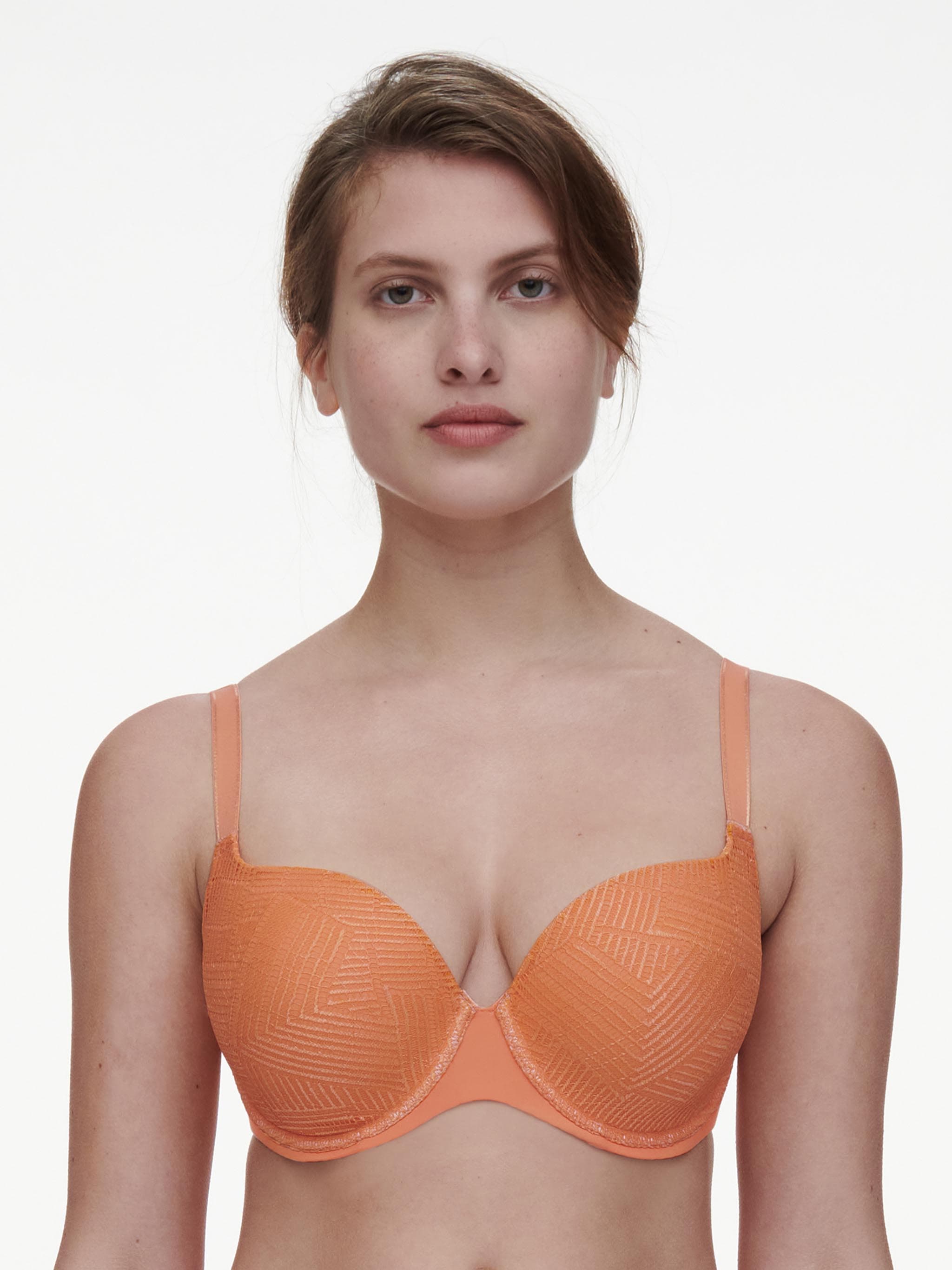Bedekkende voorgevormde bh - Orangeade