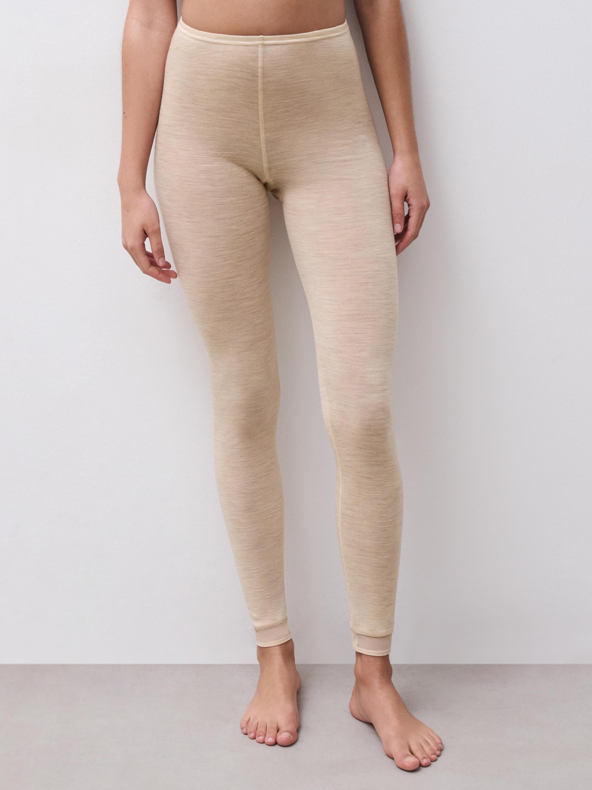 Legging - Gevlekt beige