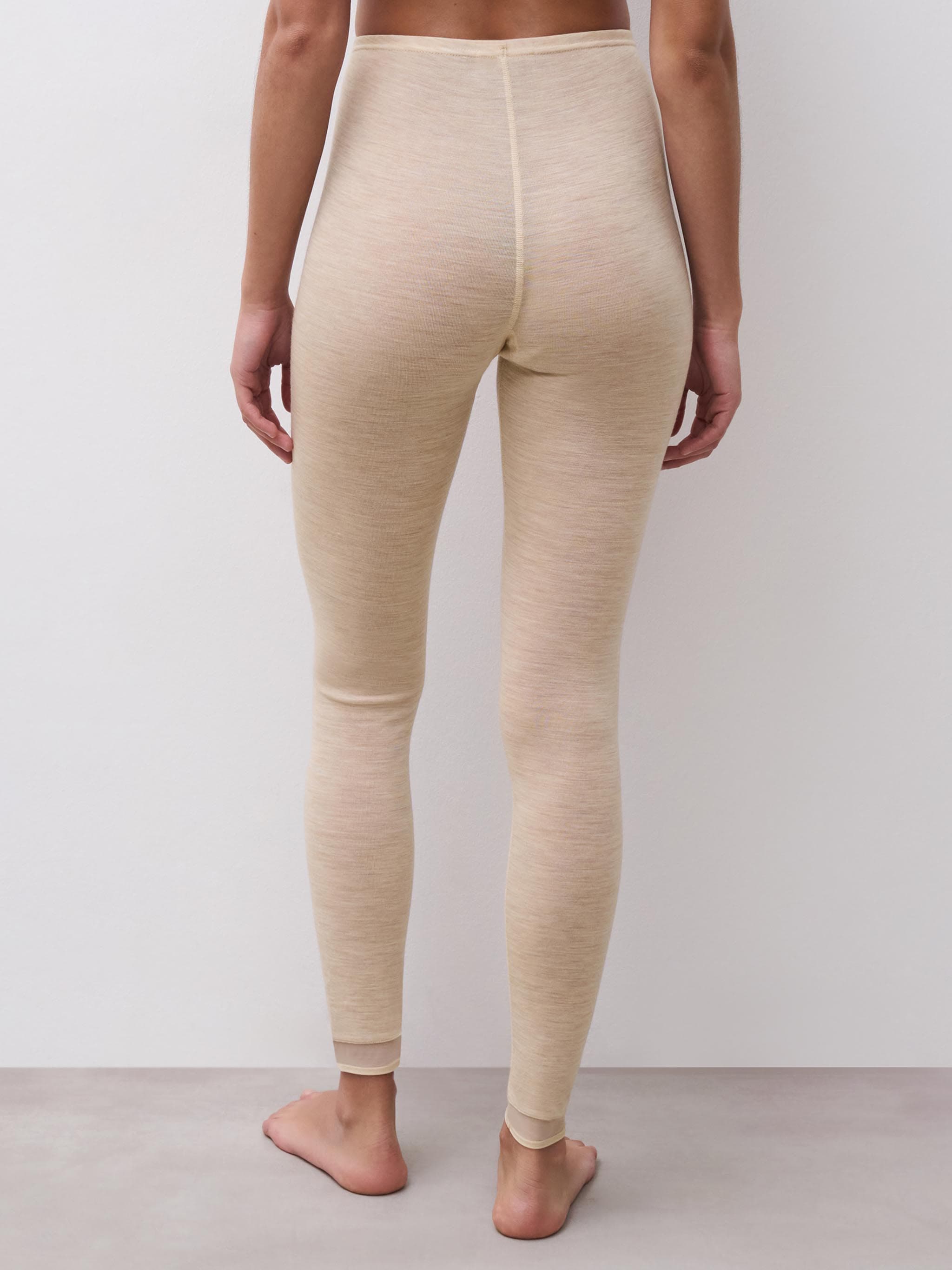 Legging - Gevlekt beige