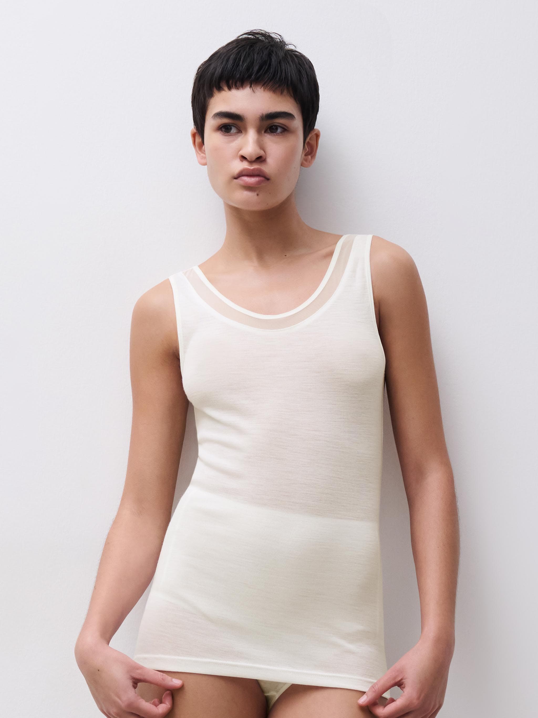 Tanktop - Ivoor