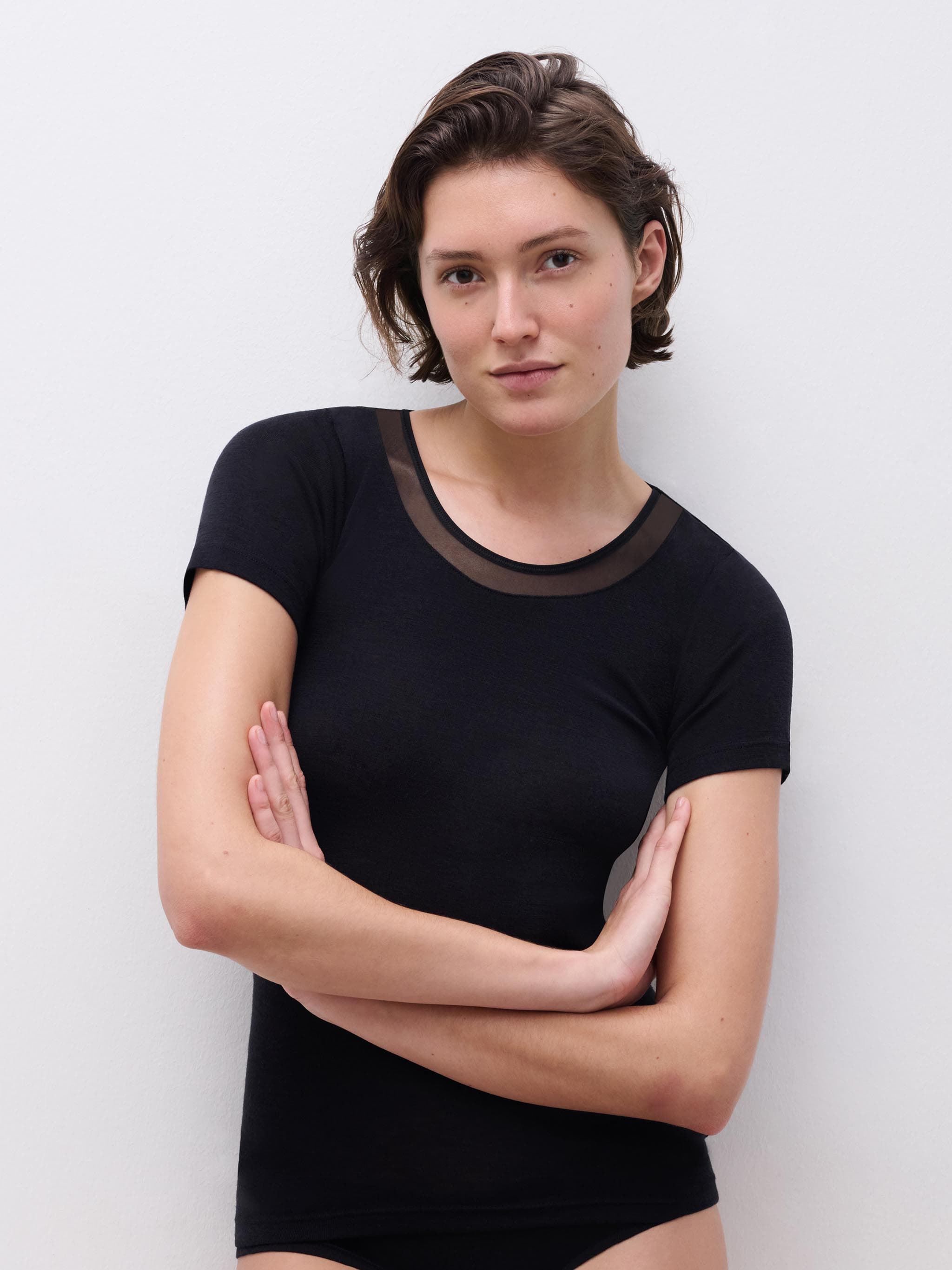 T-shirt met korte mouwen - Black
