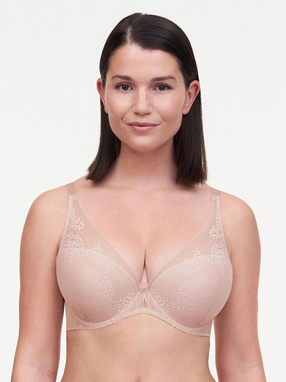 Voorgevormde plunge bh - Soft Pink