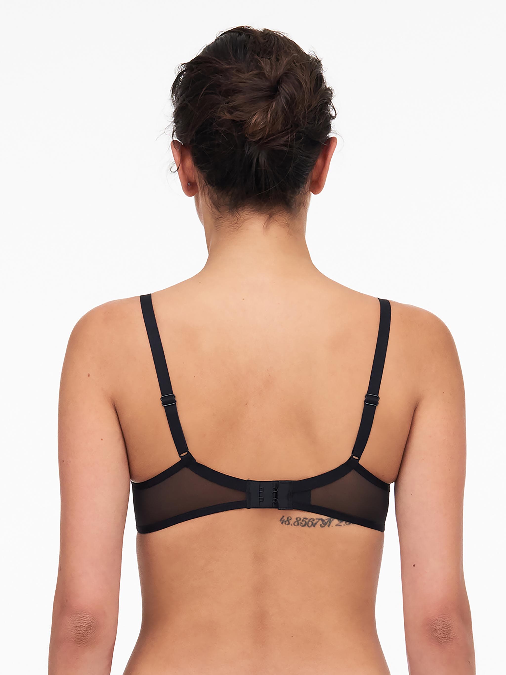 Voorgevormde plunge bh - Black