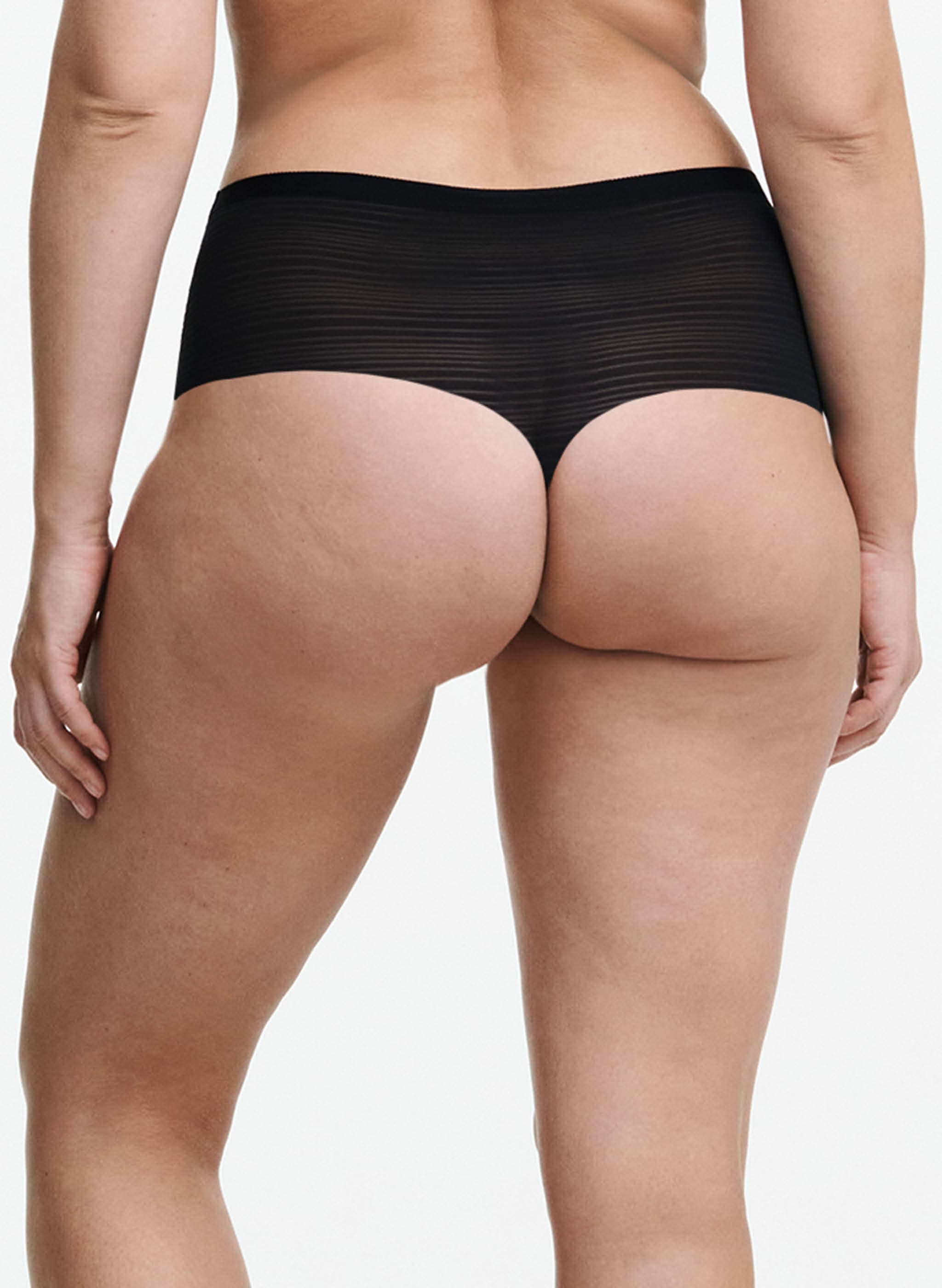 String met hoge taille - Black