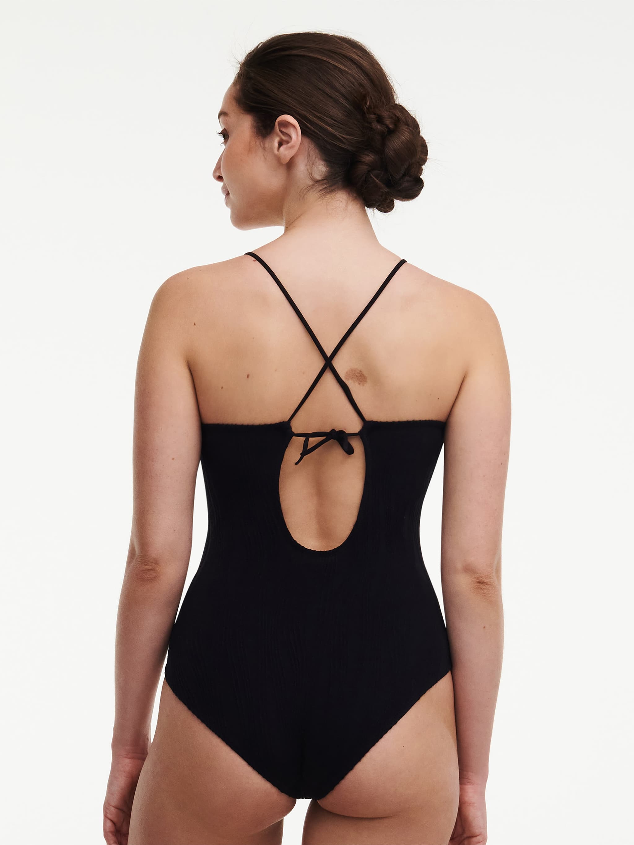 Plunge badpak zonder beugel - Black