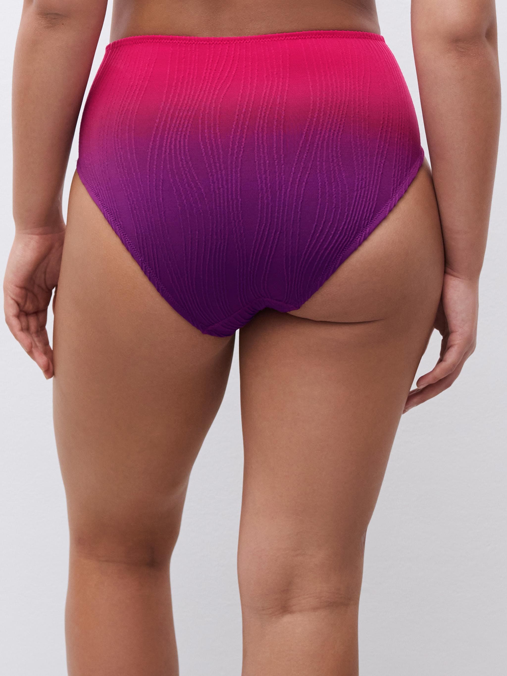 Trosa med hög midja - Tie-Dye Pink