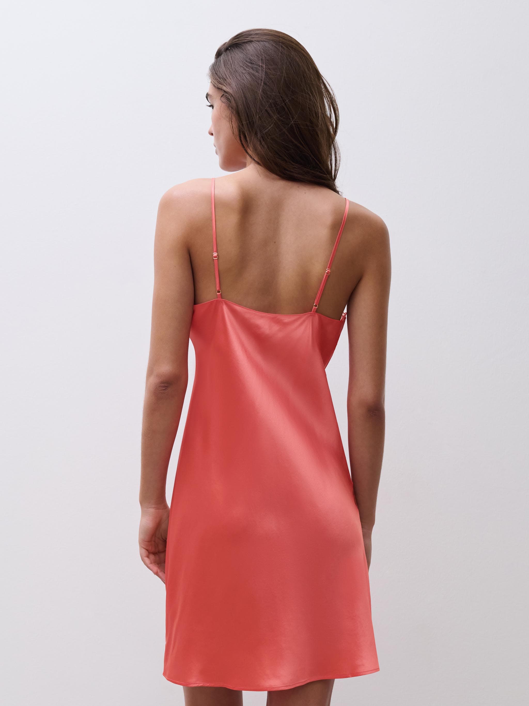 Nattlinne - Coral / Sunflower Yellow