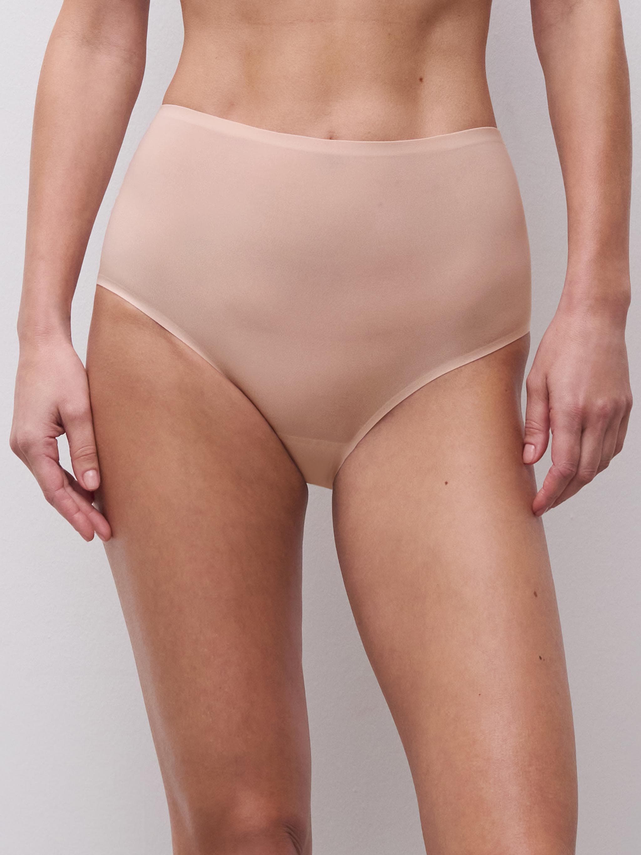 Trosa med hög midja - Ljus rosa