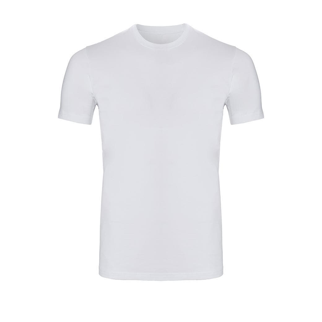T-shirt för män (pack x2) - Vit